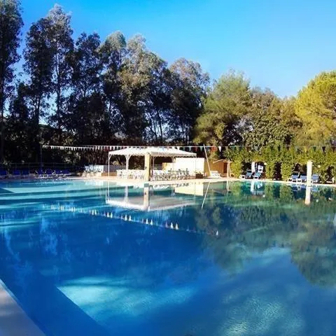 Swimming pool in Terme Acqua Pia