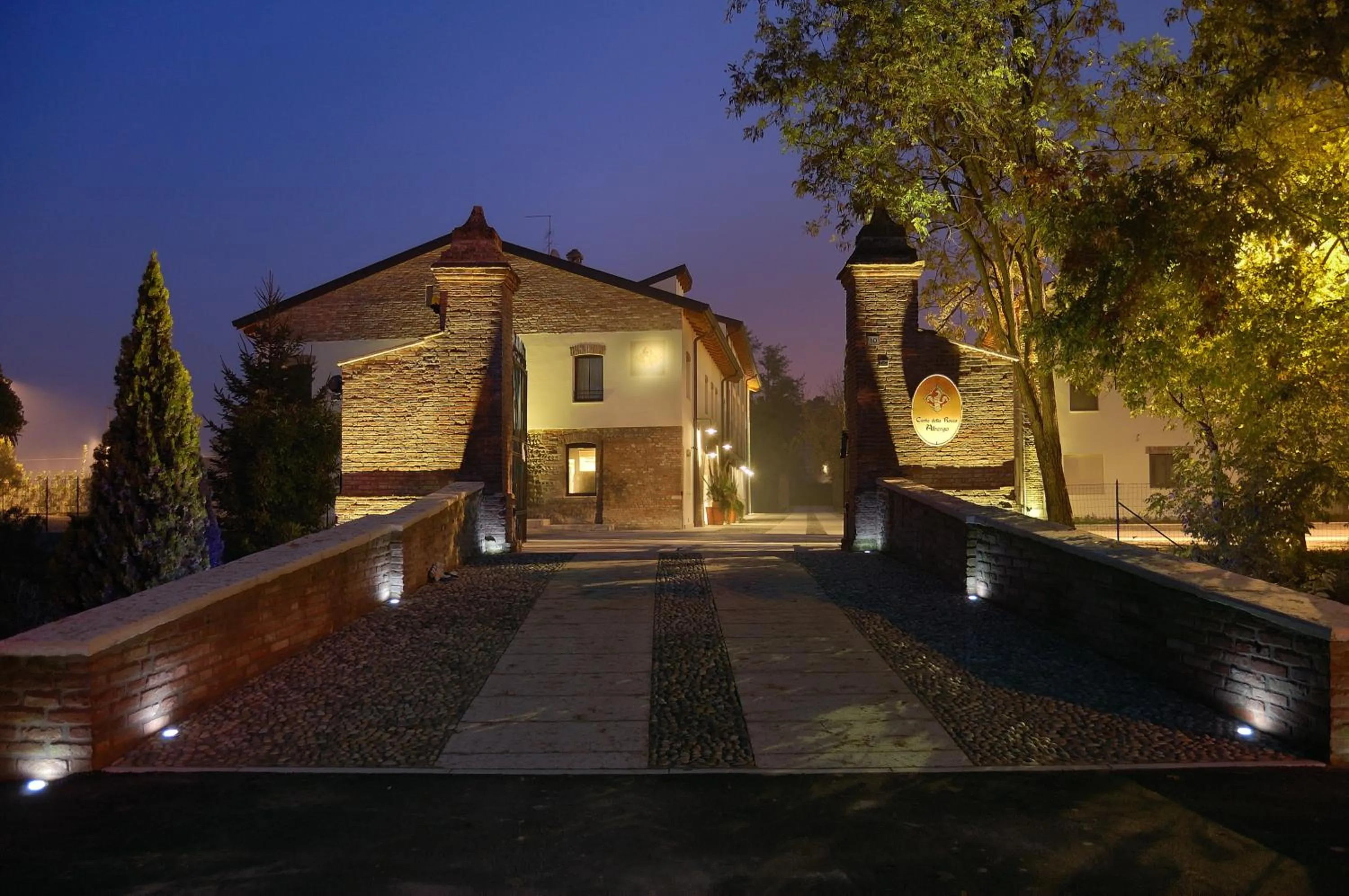 Decorative detail in Corte Della Rocca Bassa