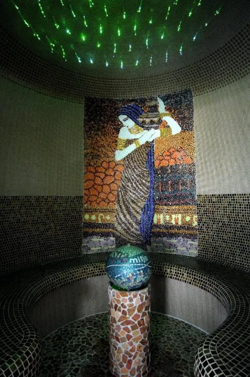 Steam room in Arendal Herregaard Spa & Resort