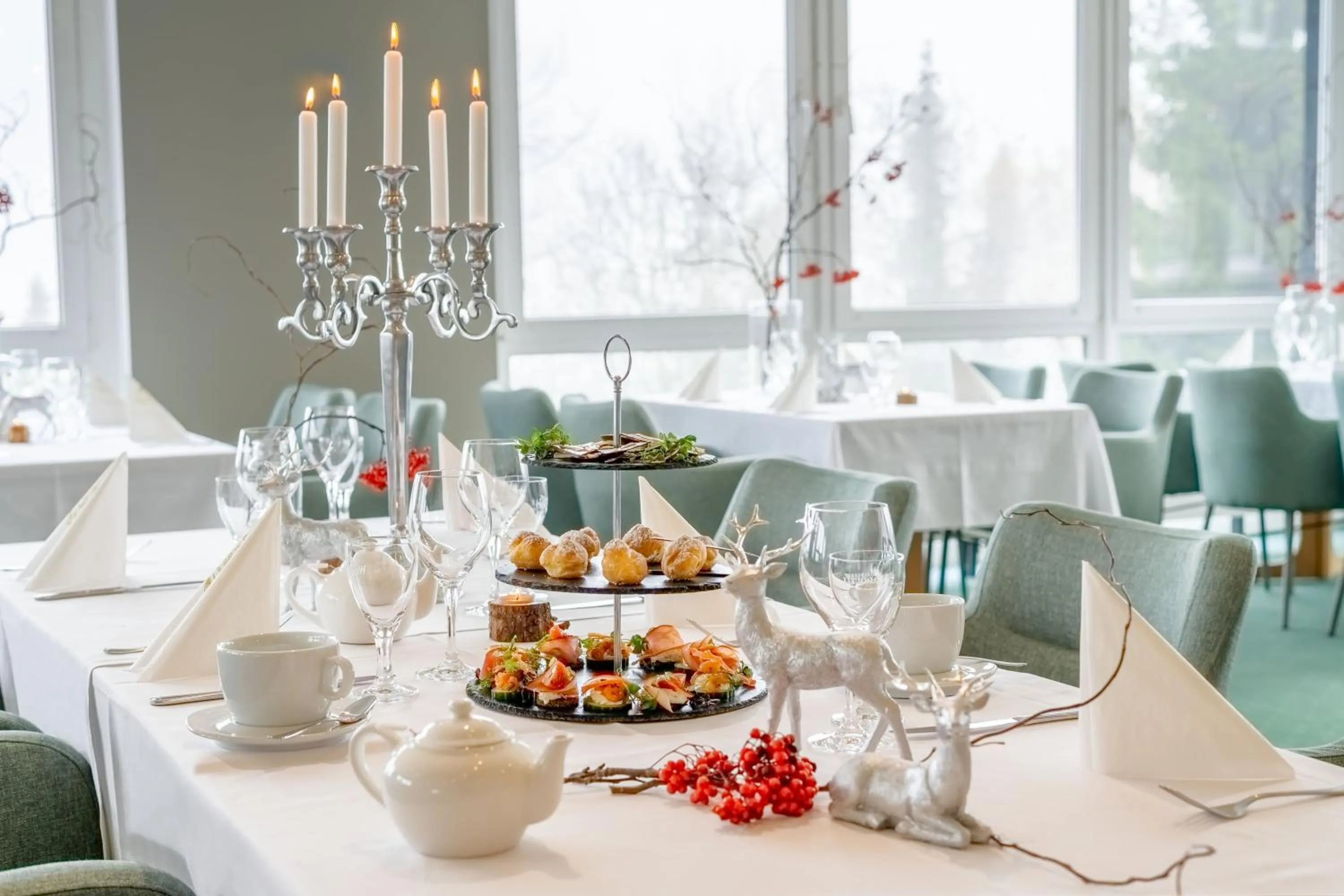 Restaurant/places to eat in Hotel Kammweg