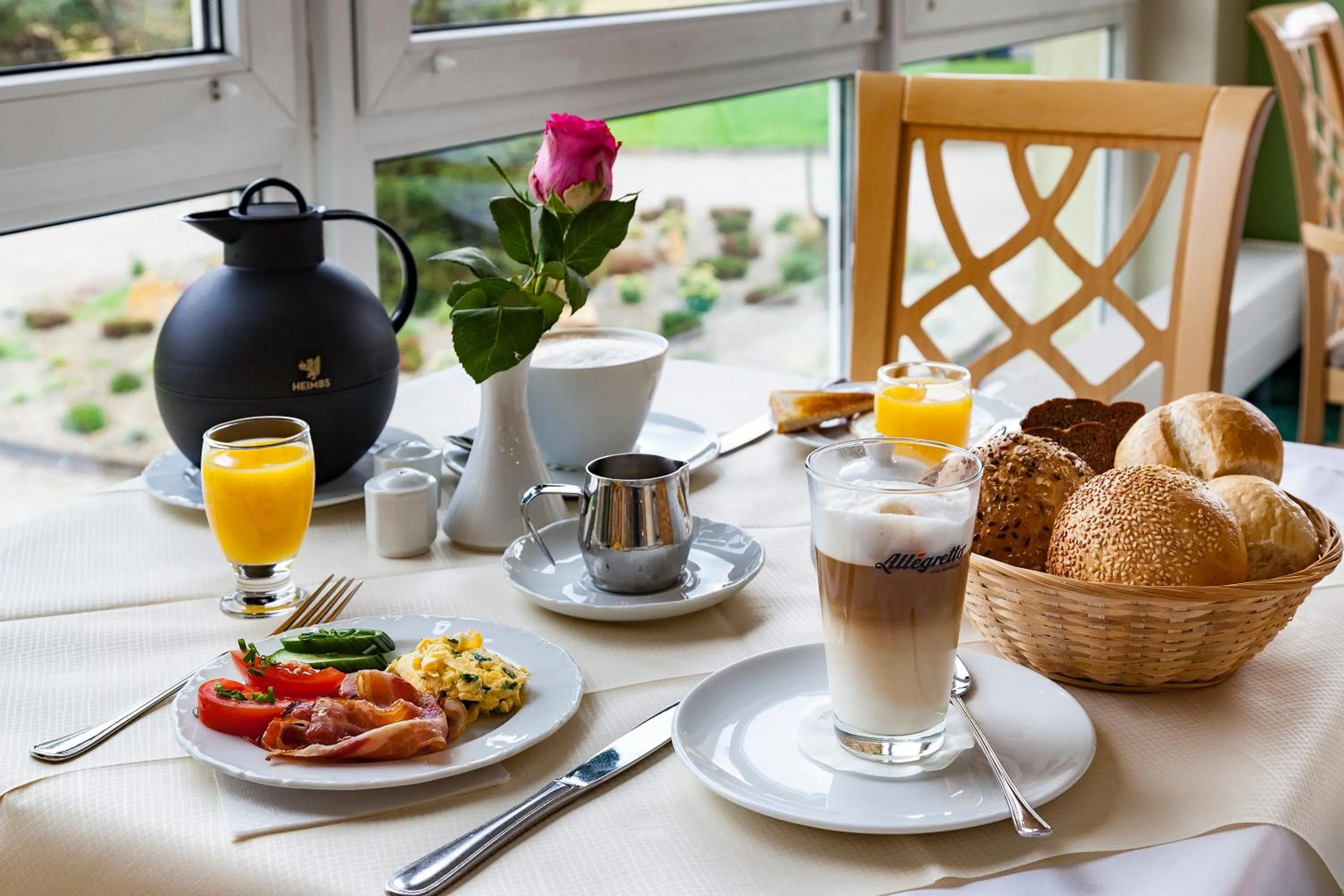 Breakfast in Hotel Kammweg