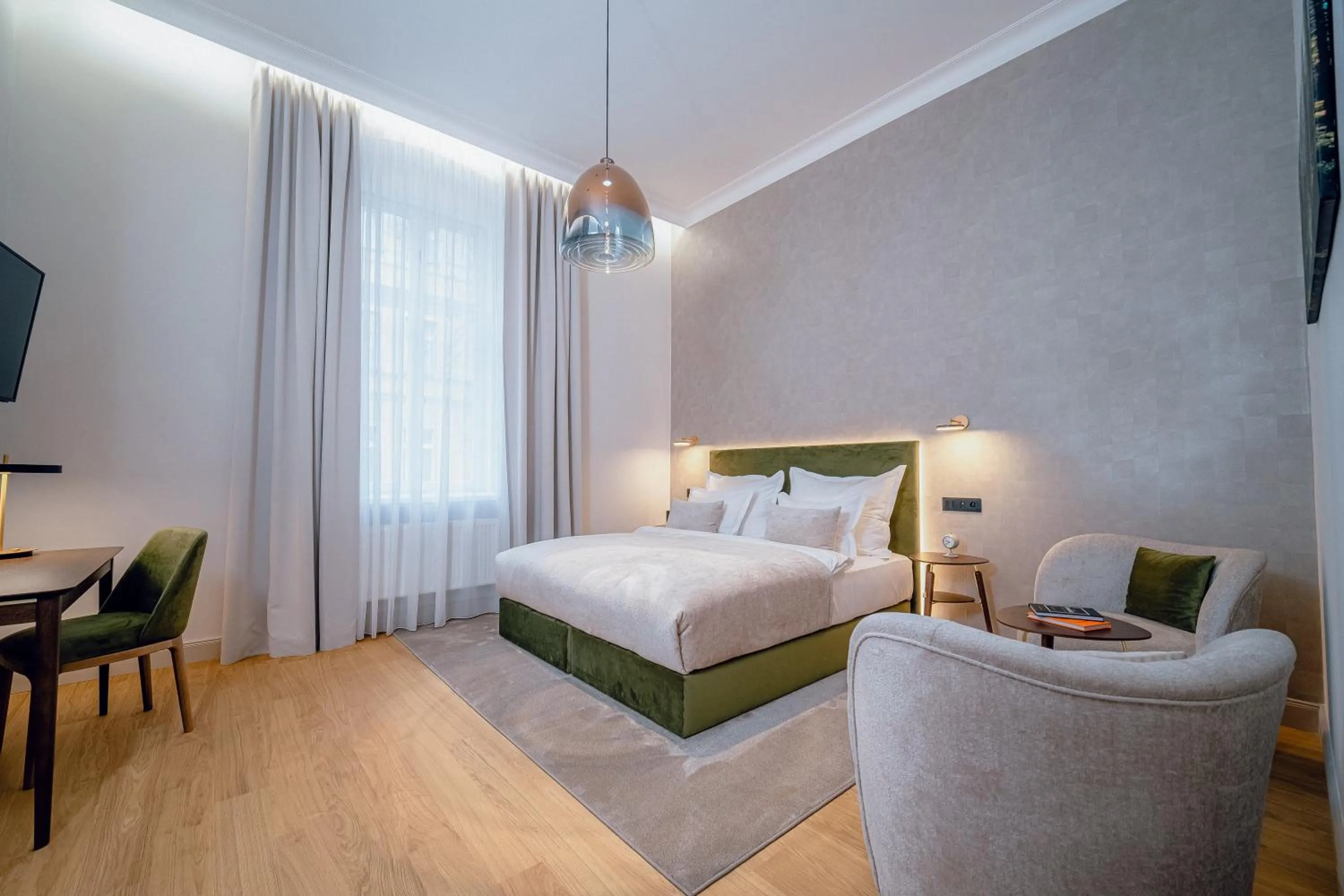 Bed in Villa Patriot Boutique Hotel