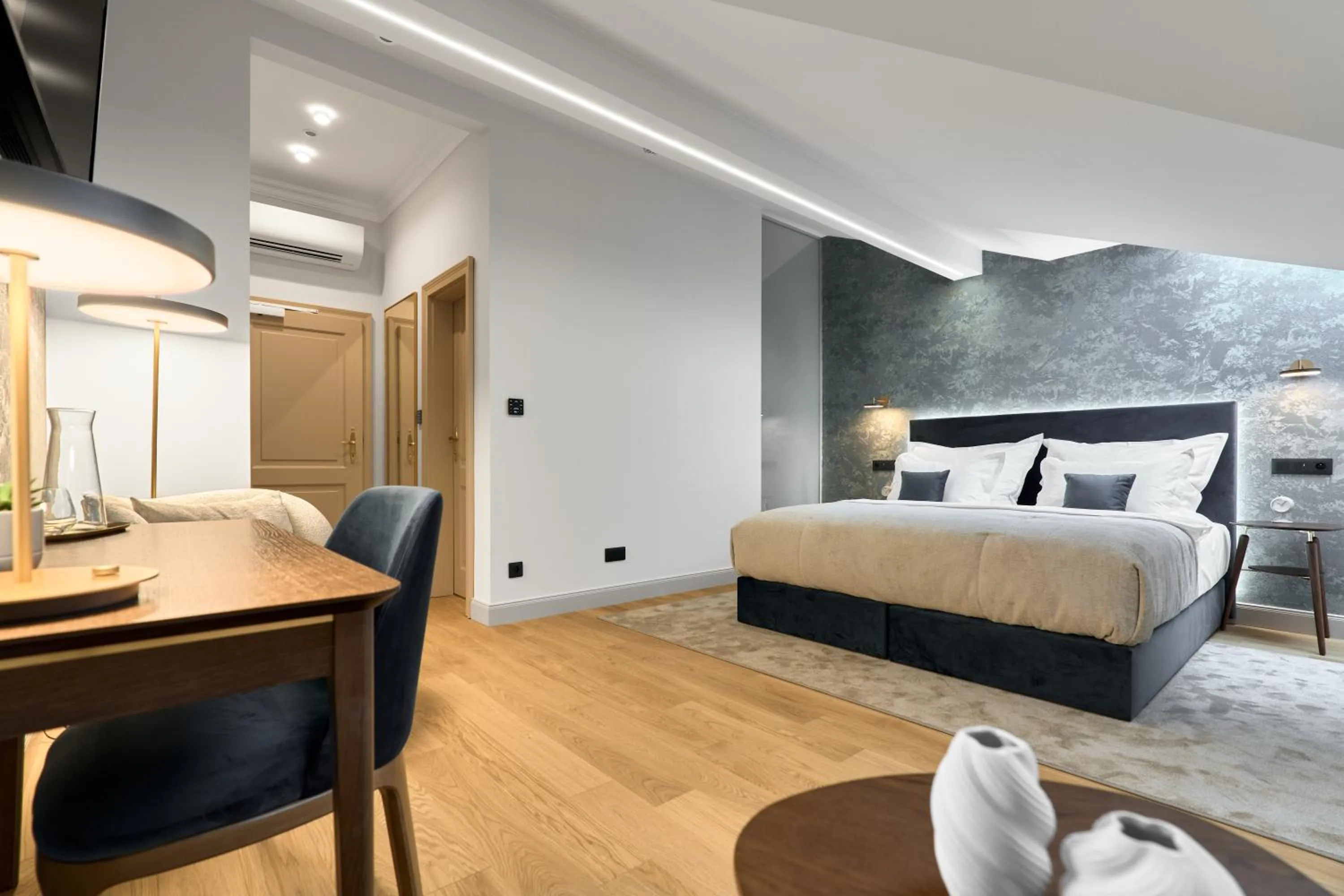 Bed in Villa Patriot Boutique Hotel