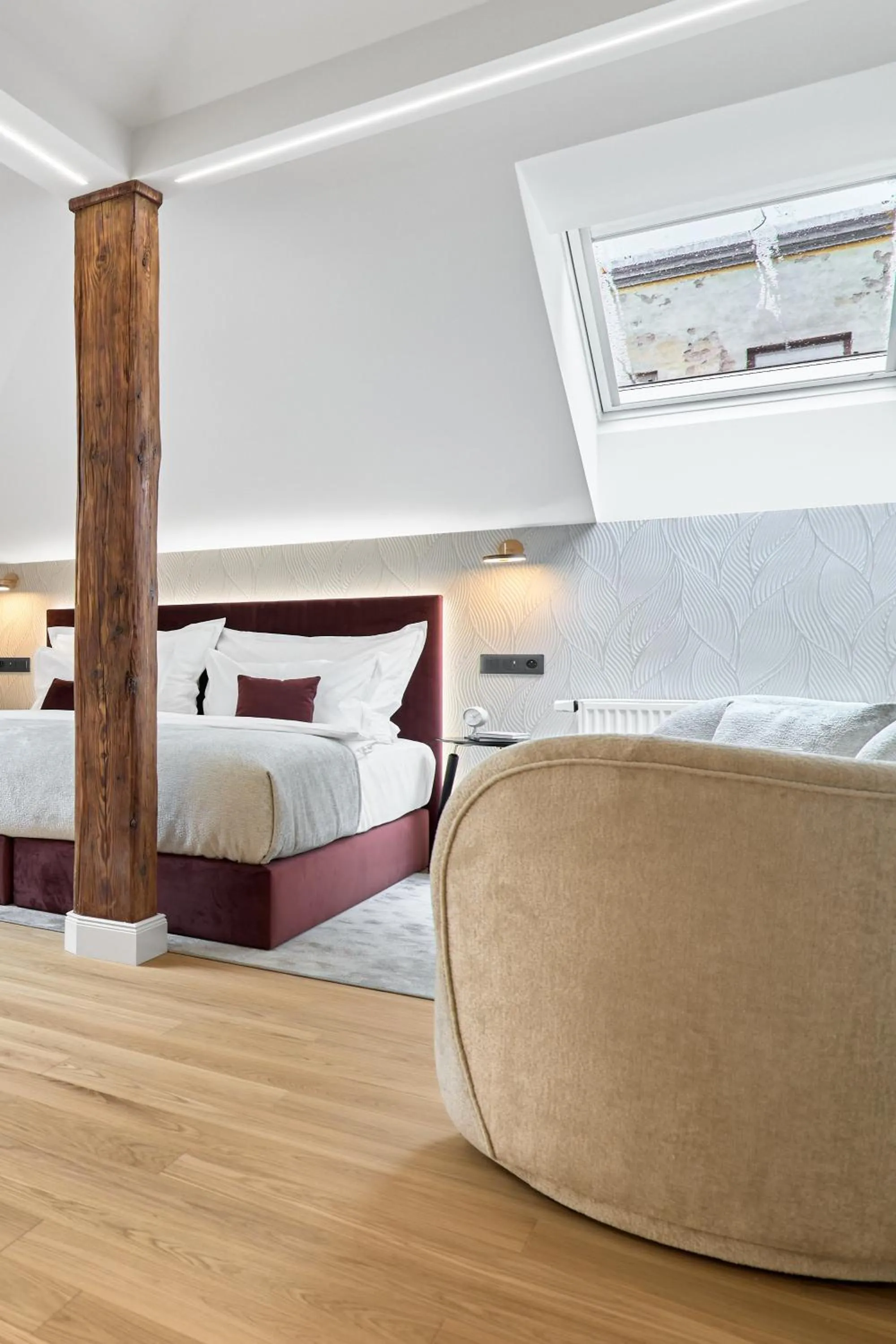 Bed in Villa Patriot Boutique Hotel