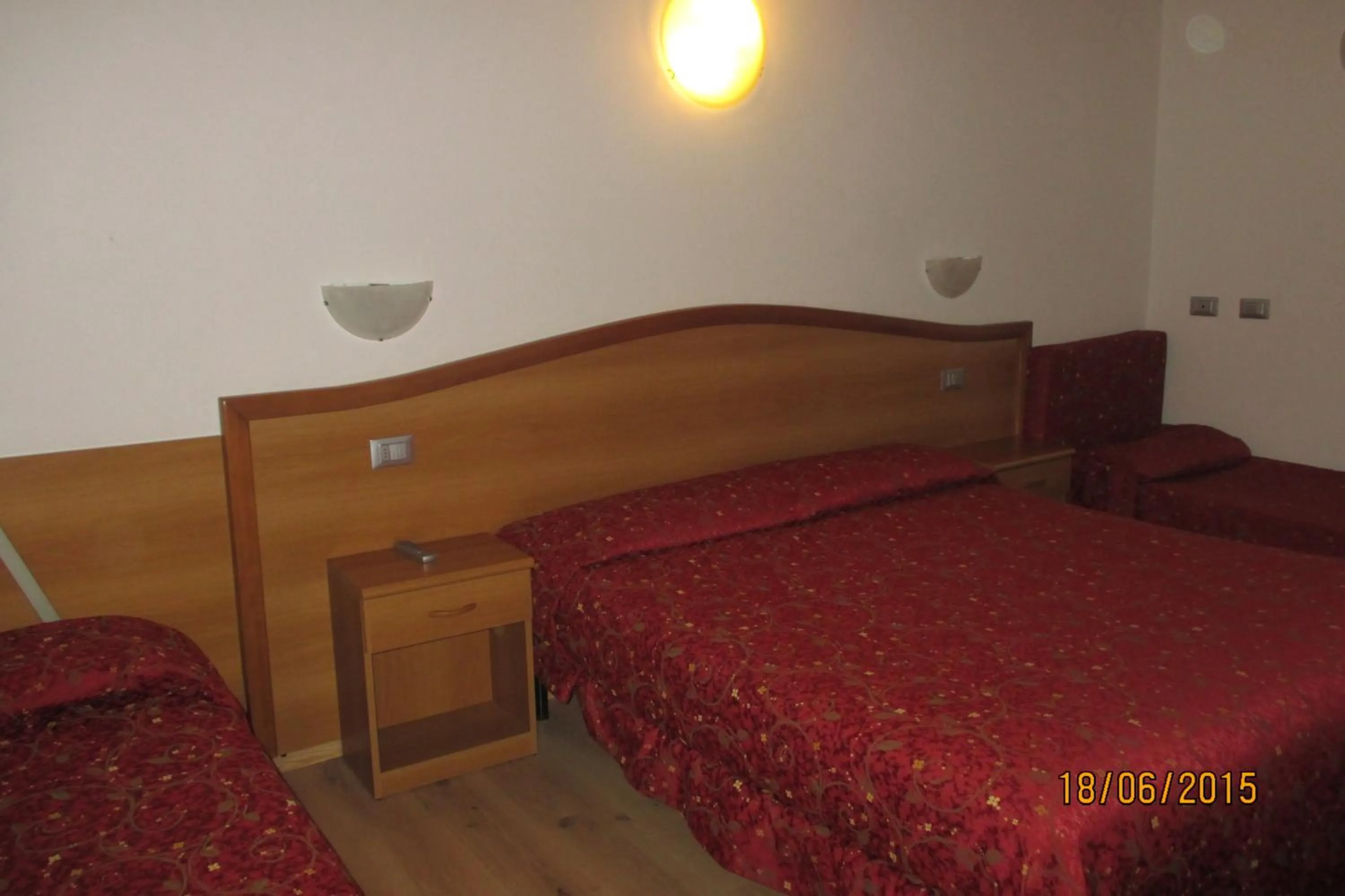 Bed in Hotel Montebaldina