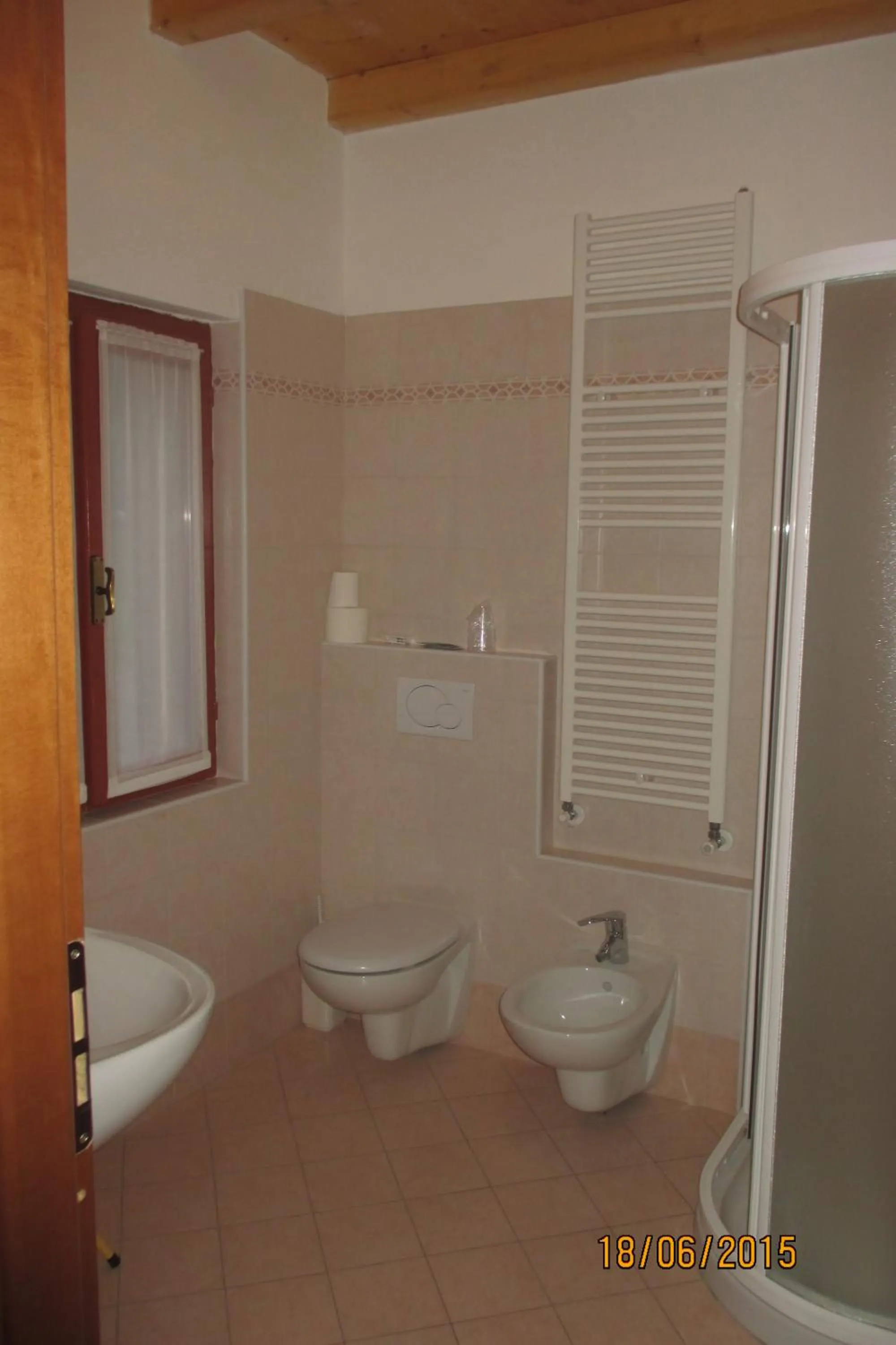 Bathroom in Hotel Montebaldina