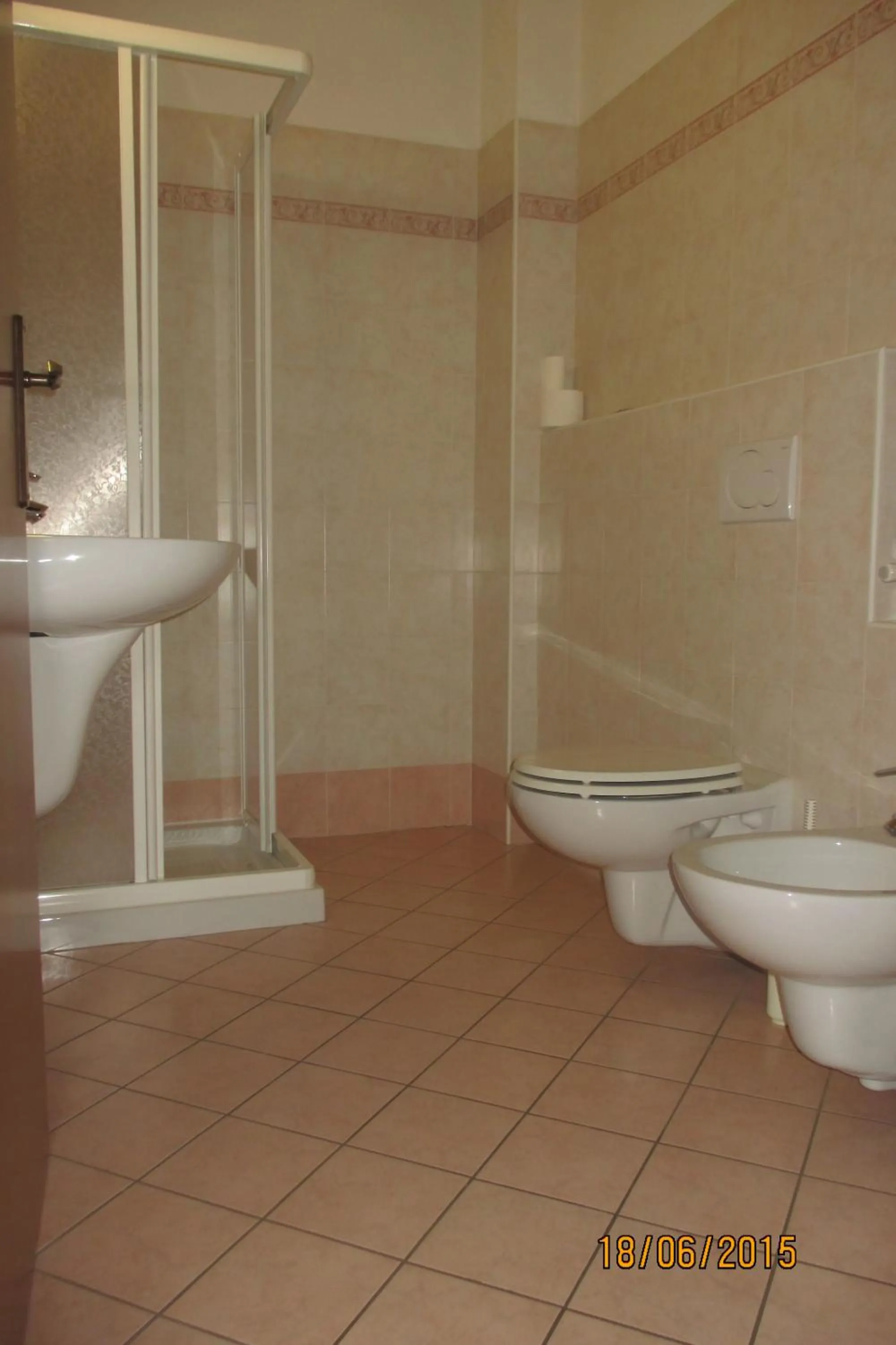 Bathroom in Hotel Montebaldina