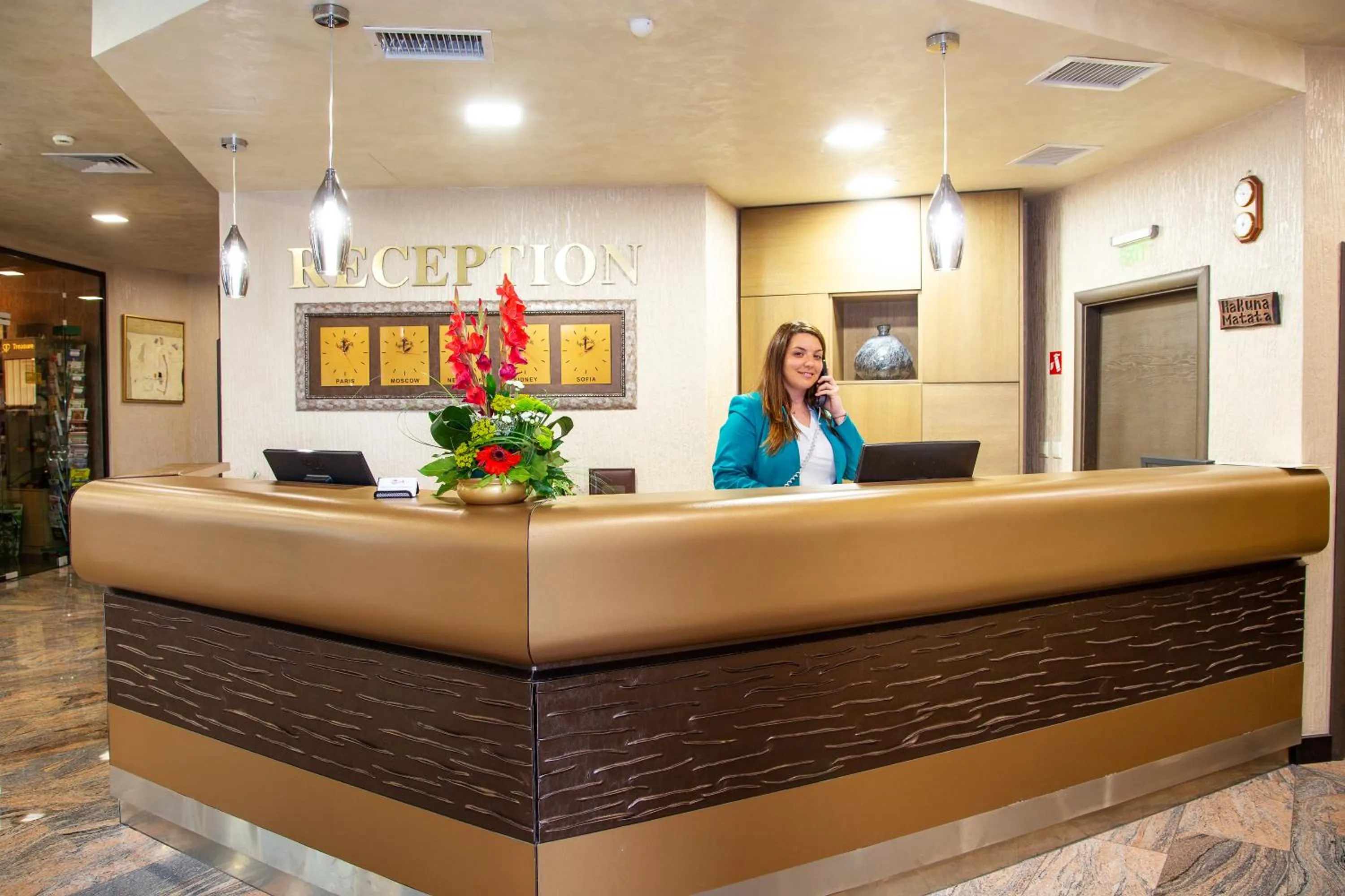 Lobby or reception in Balneo Complex & Spa Aquatonik