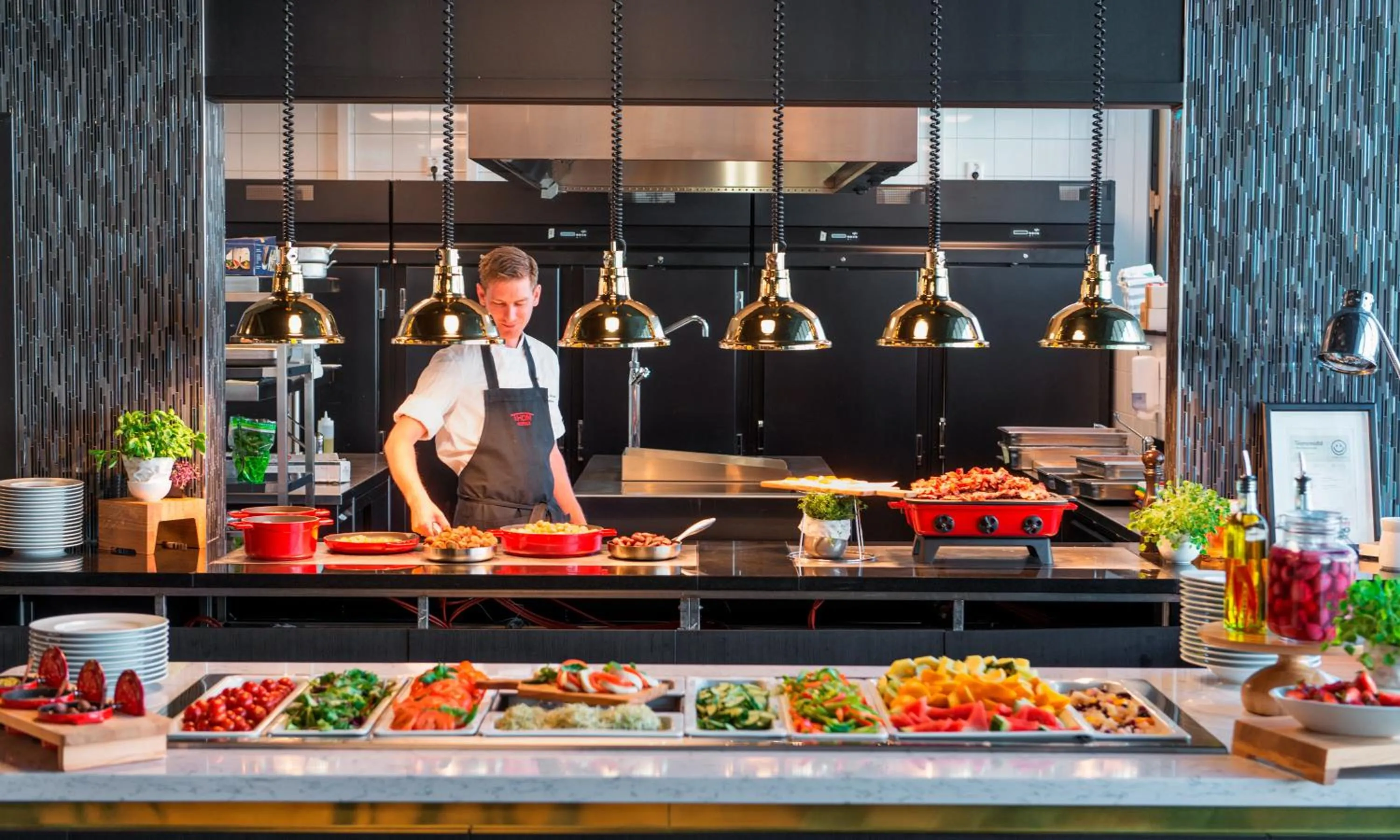 Breakfast in Thon Hotel Orion