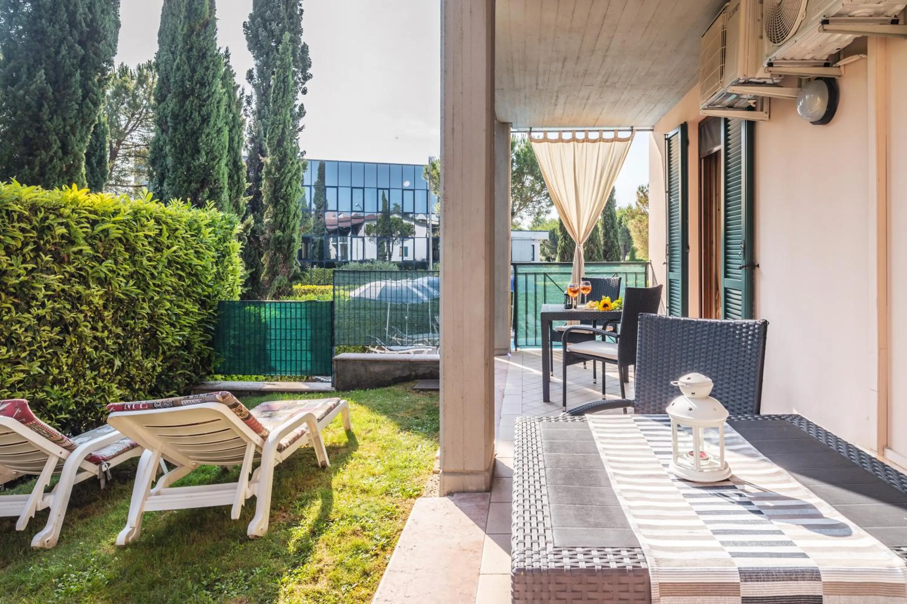 Balcony/Terrace in Residence Nuove Terme