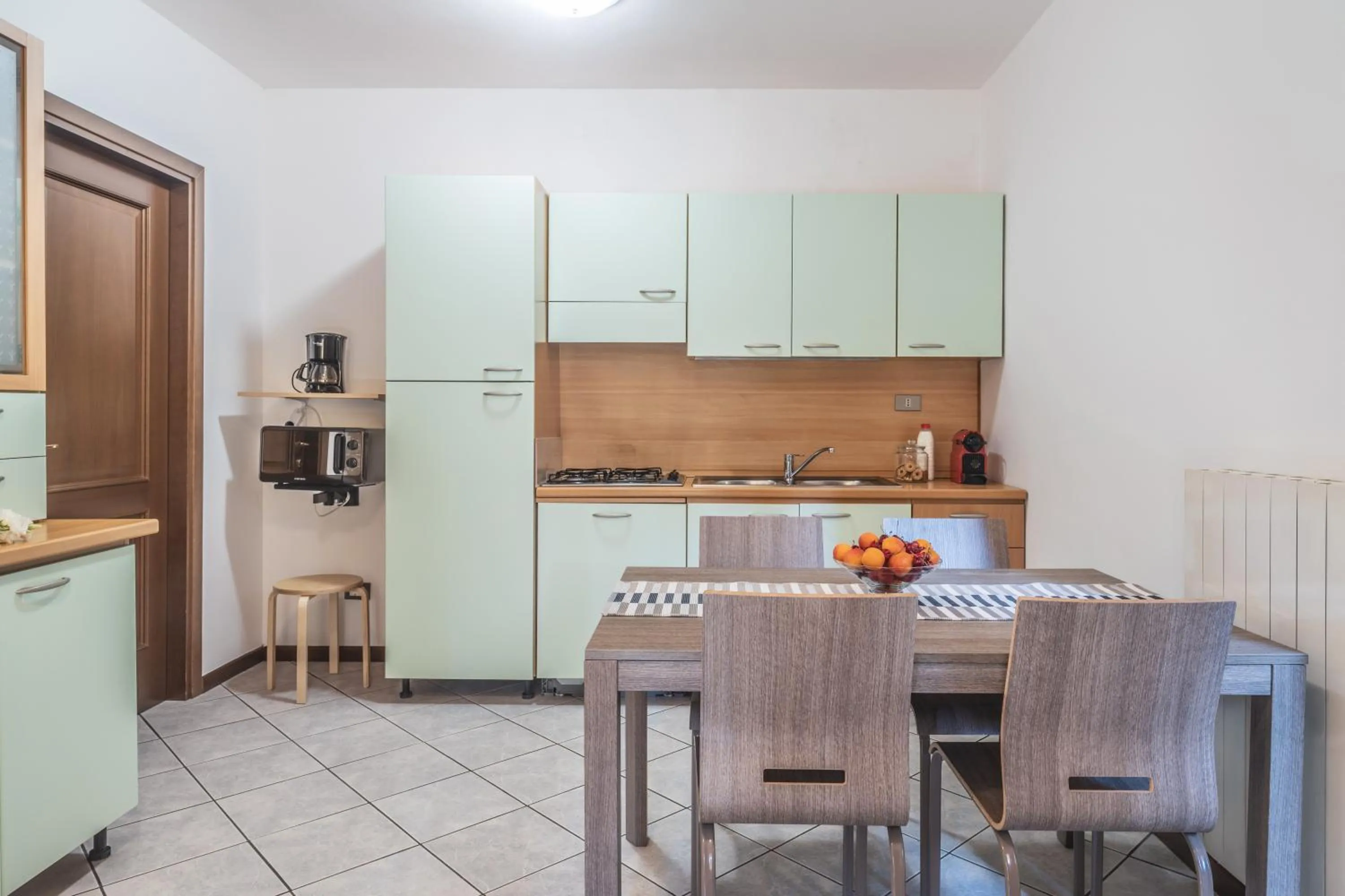 Kitchen or kitchenette in Residence Nuove Terme