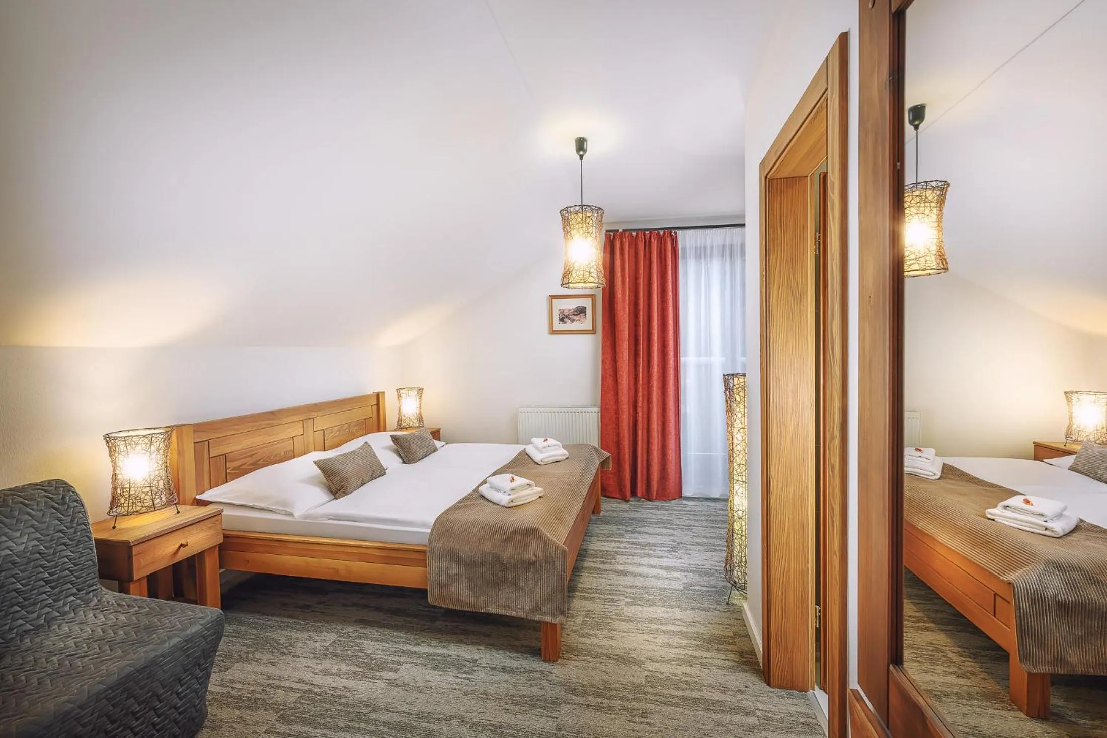 Photo of the whole room, Bed in Hotel Mikulášska Chata