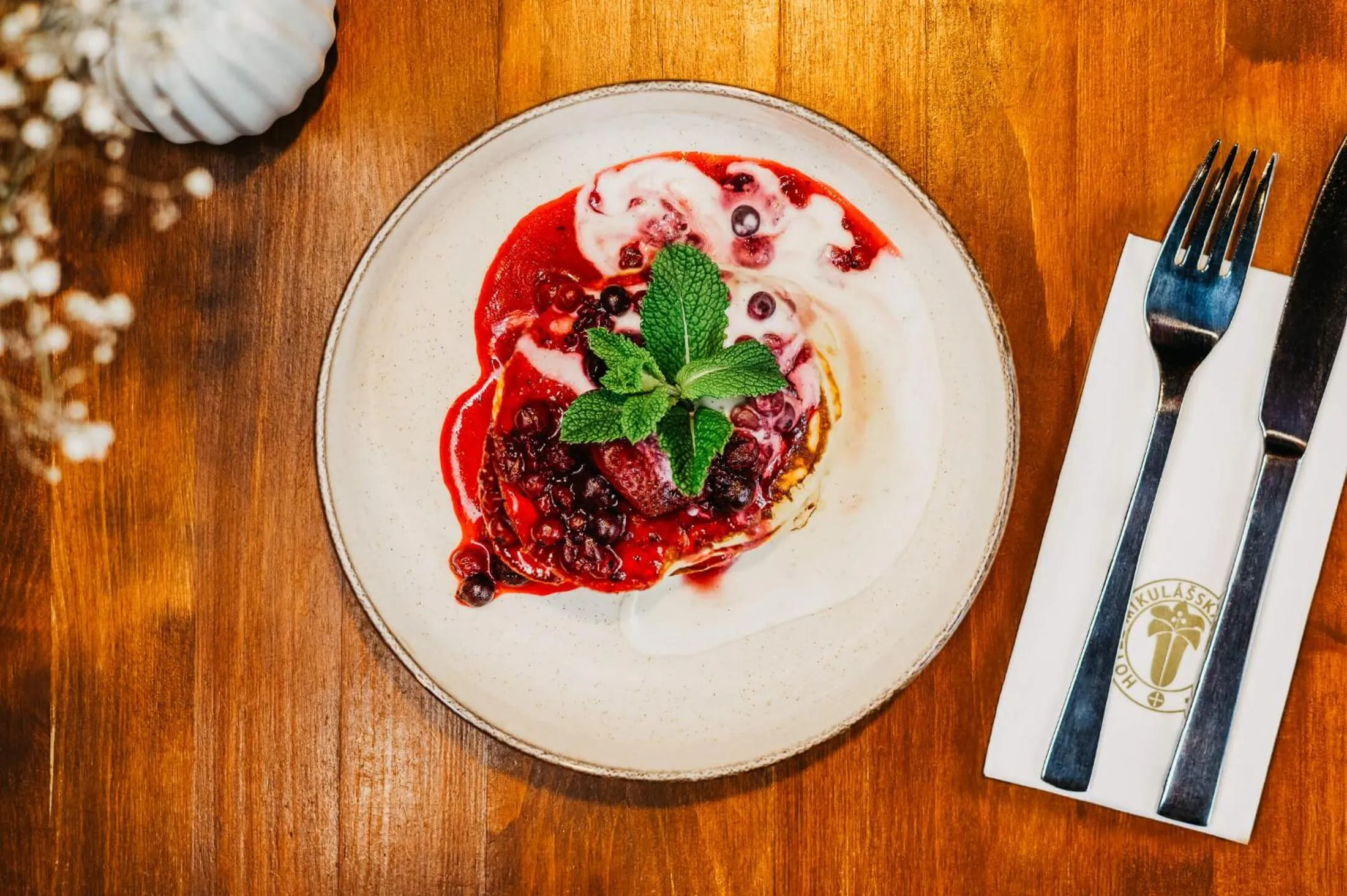 Food and drinks in Hotel Mikulášska Chata