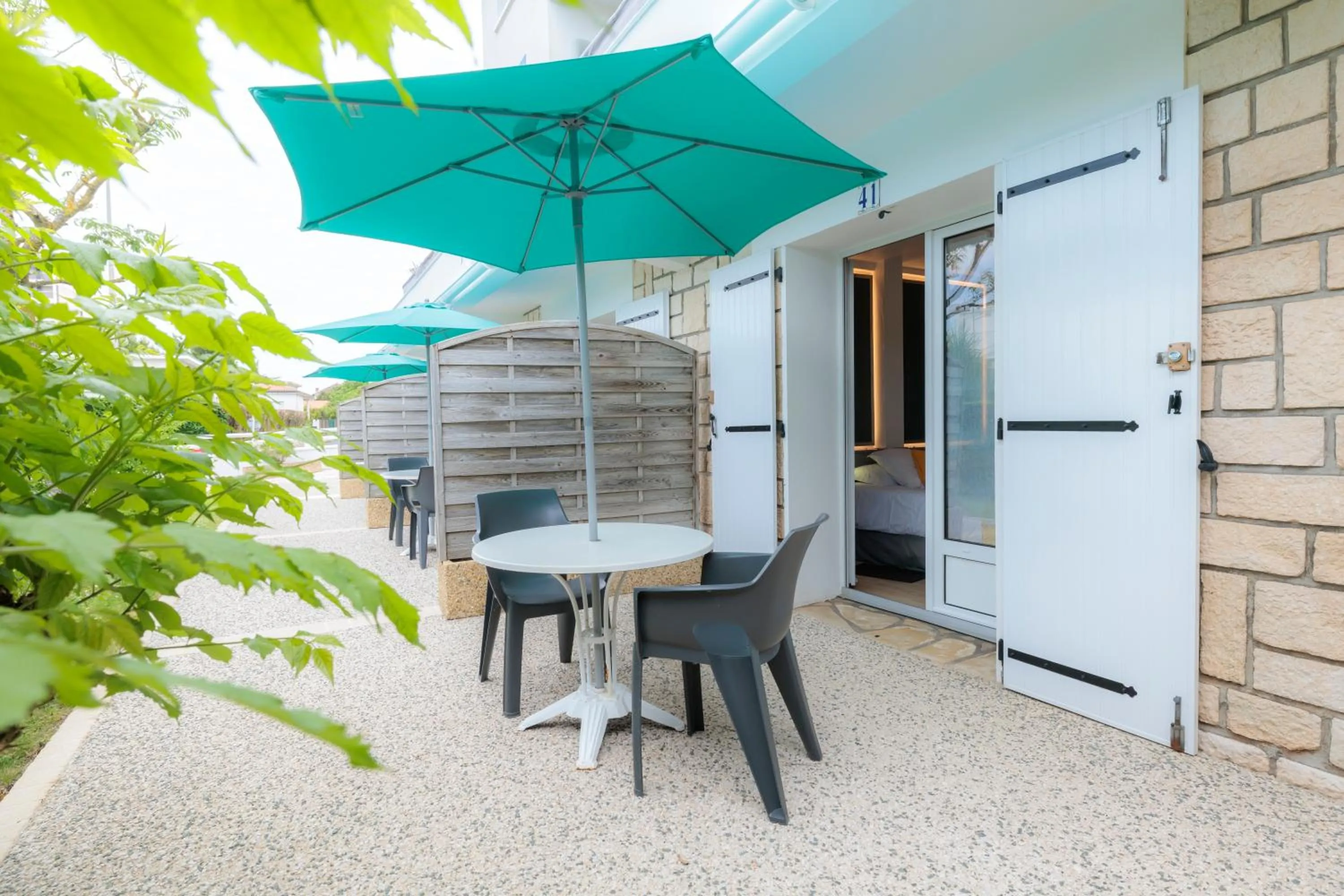 Garden in Hotel Belle Vue Royan