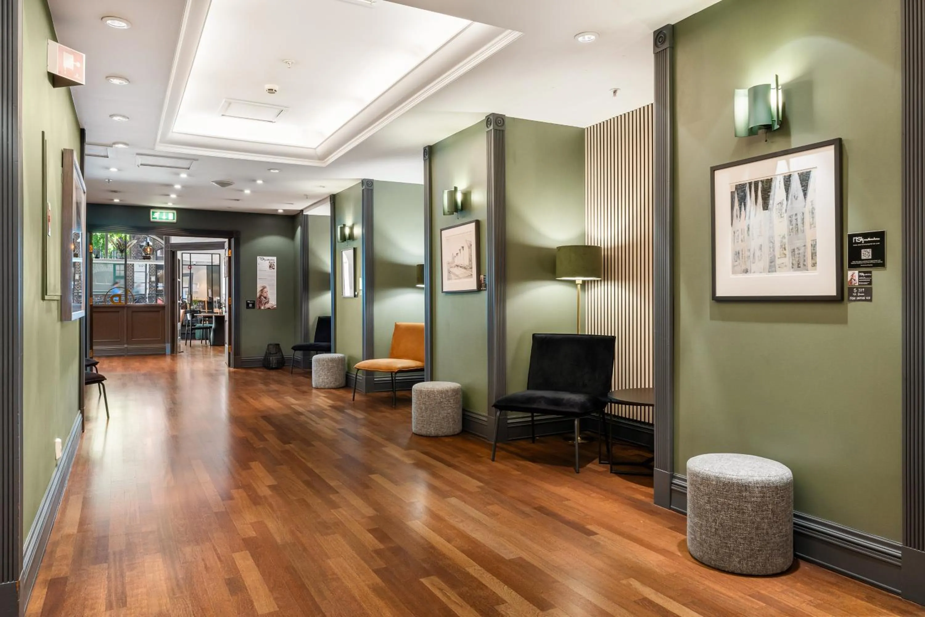 Lobby or reception in Home Hotel Bryggen