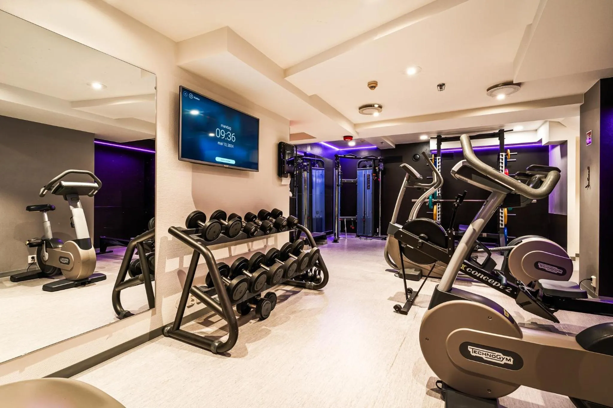 Fitness centre/facilities in Home Hotel Bryggen