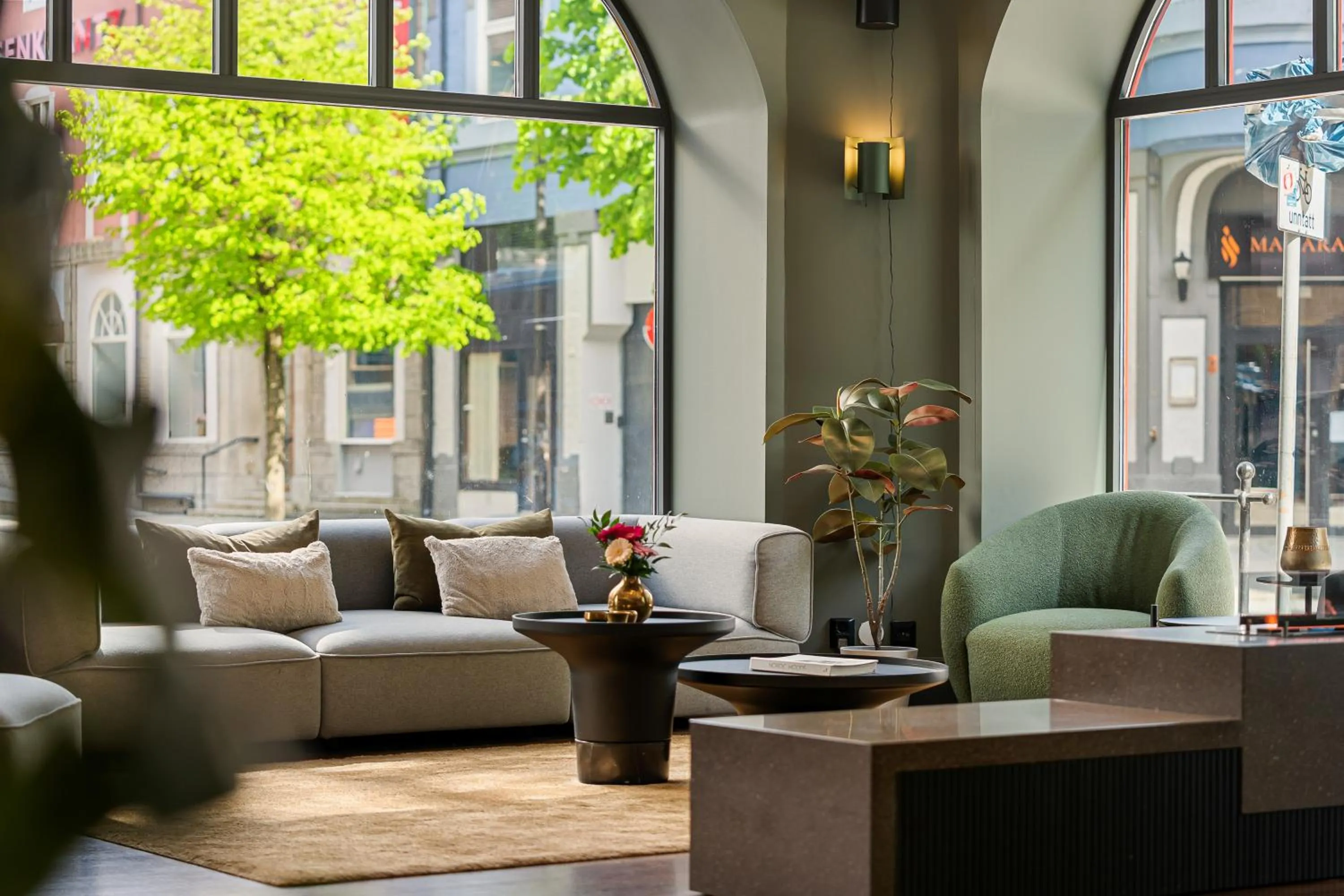 Lobby or reception in Home Hotel Bryggen