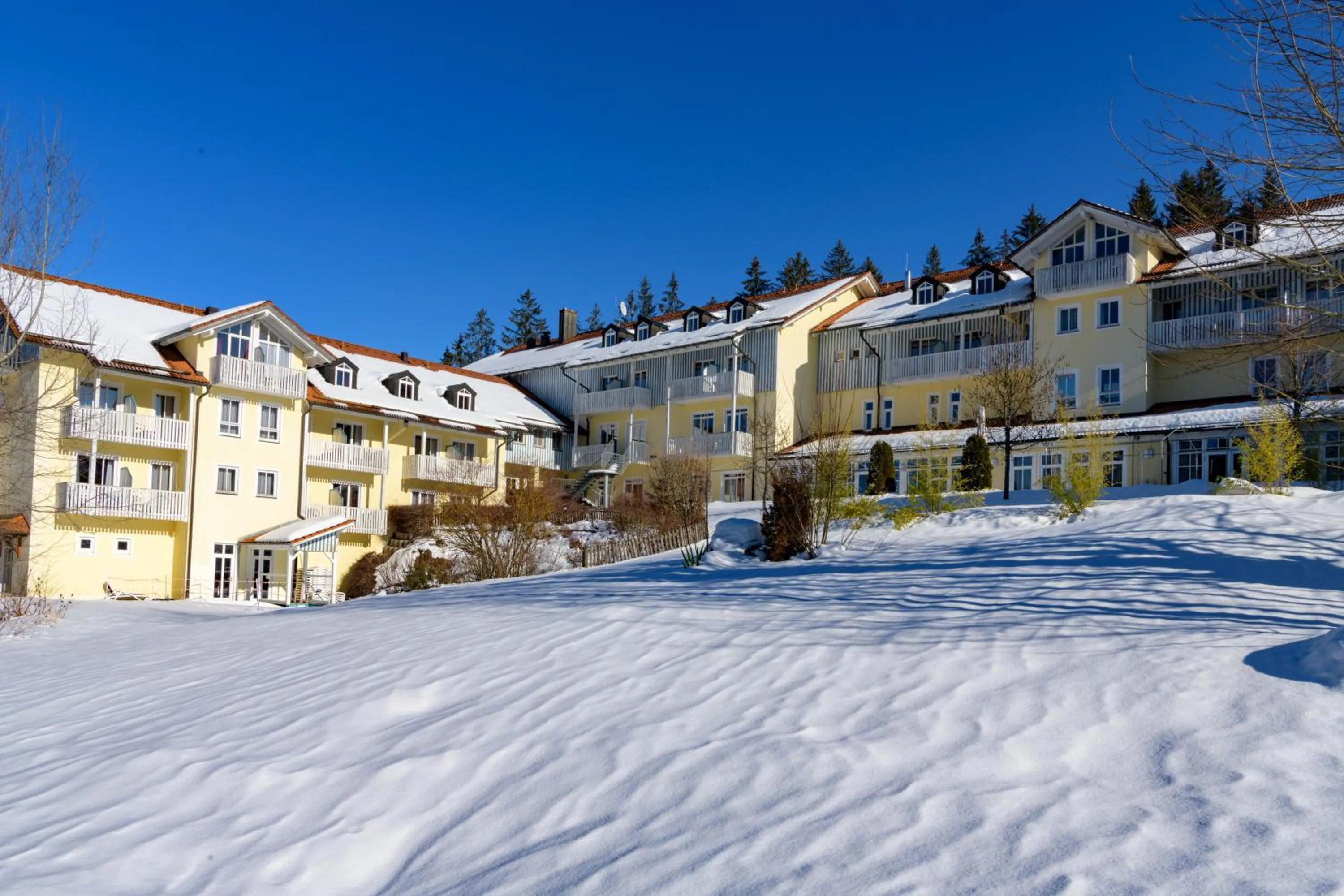 Property building in Hotel Ahornhof