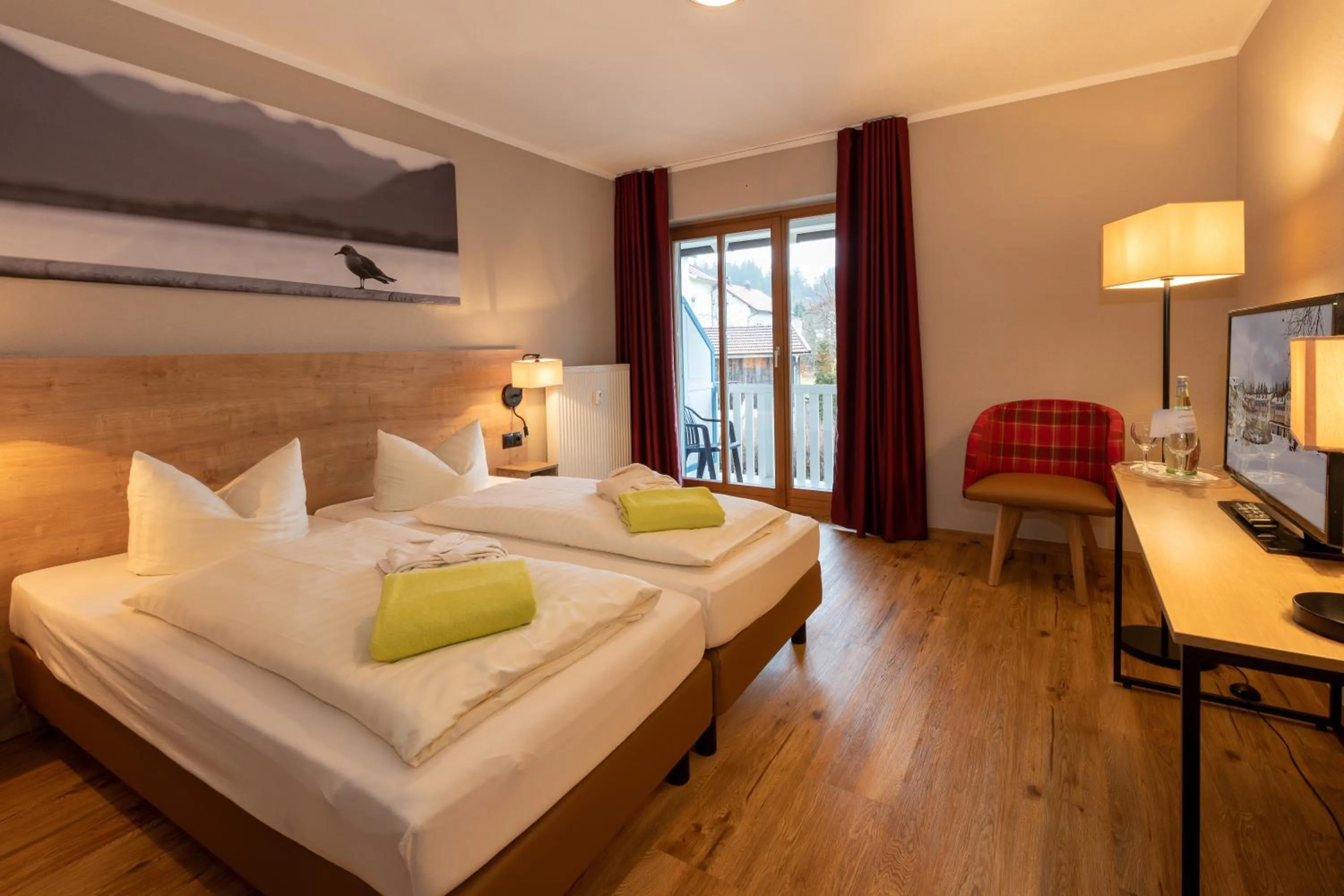 Photo of the whole room, Bed in Hotel Ahornhof