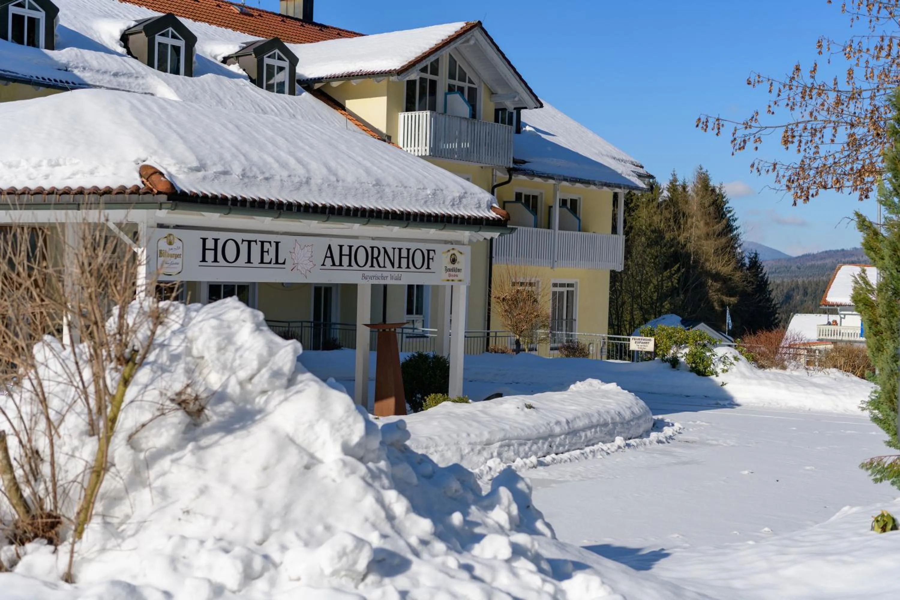 Property building in Hotel Ahornhof