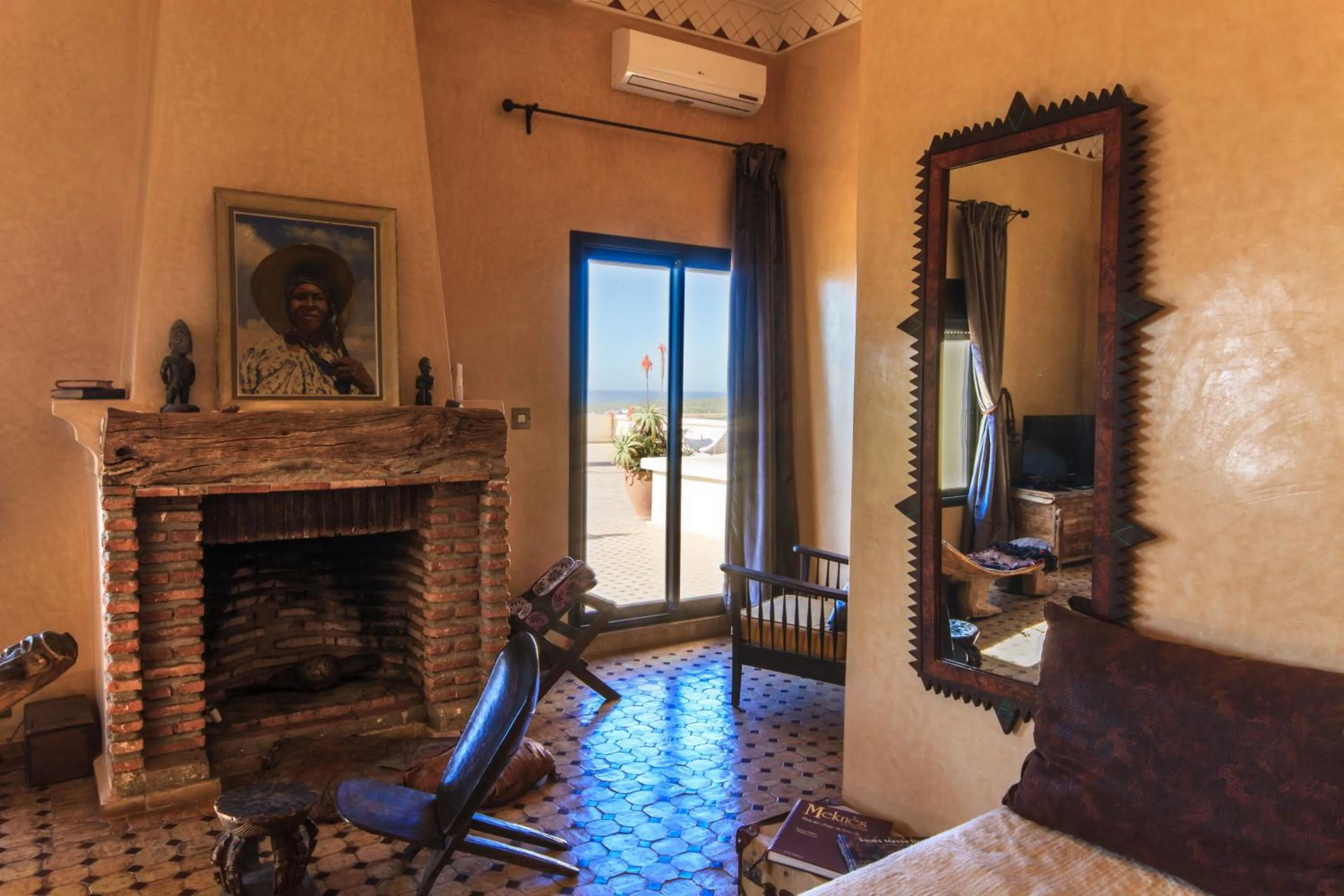 Sea view in Kasbah Tabelkoukt