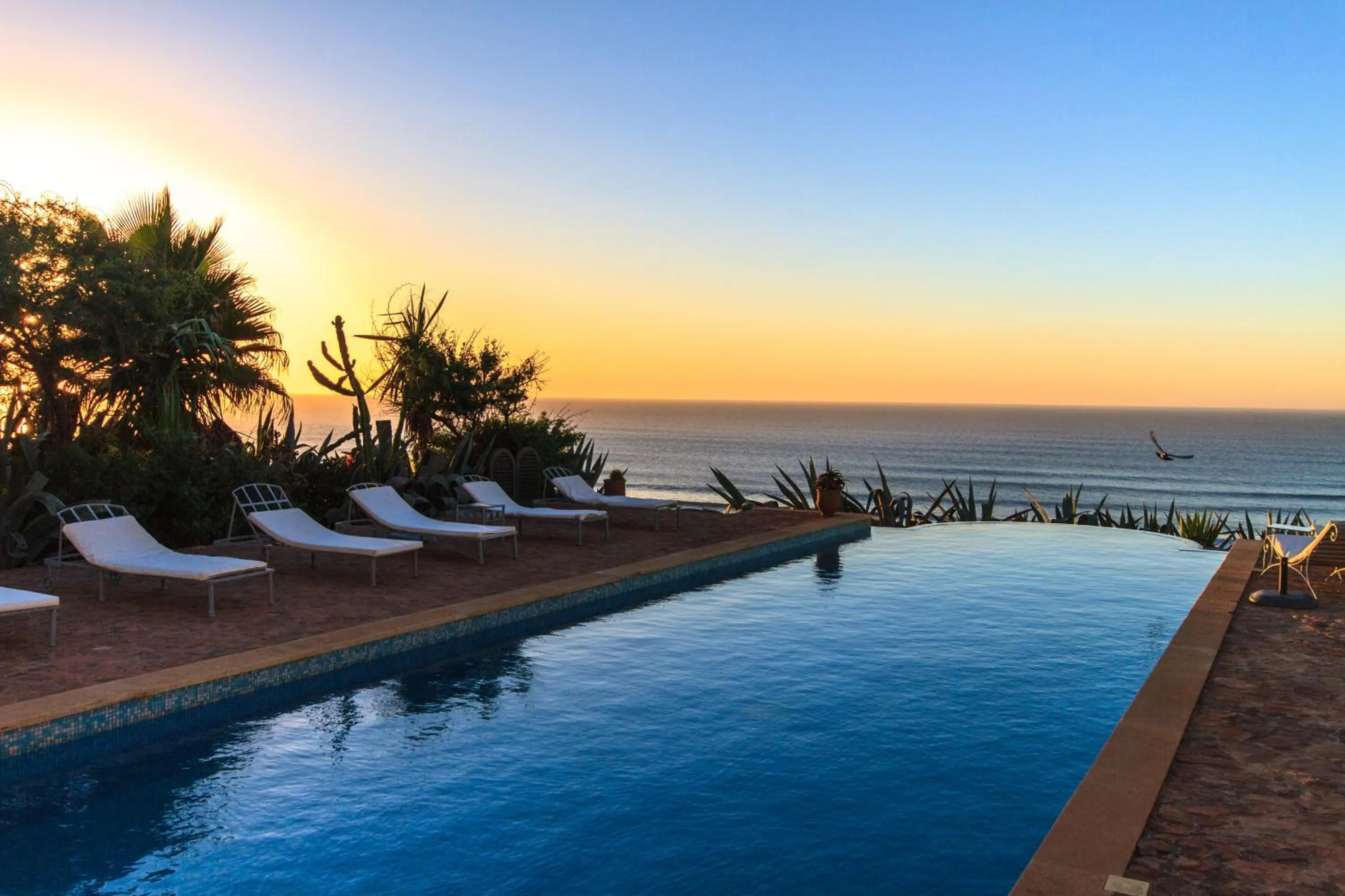 Garden view in Kasbah Tabelkoukt
