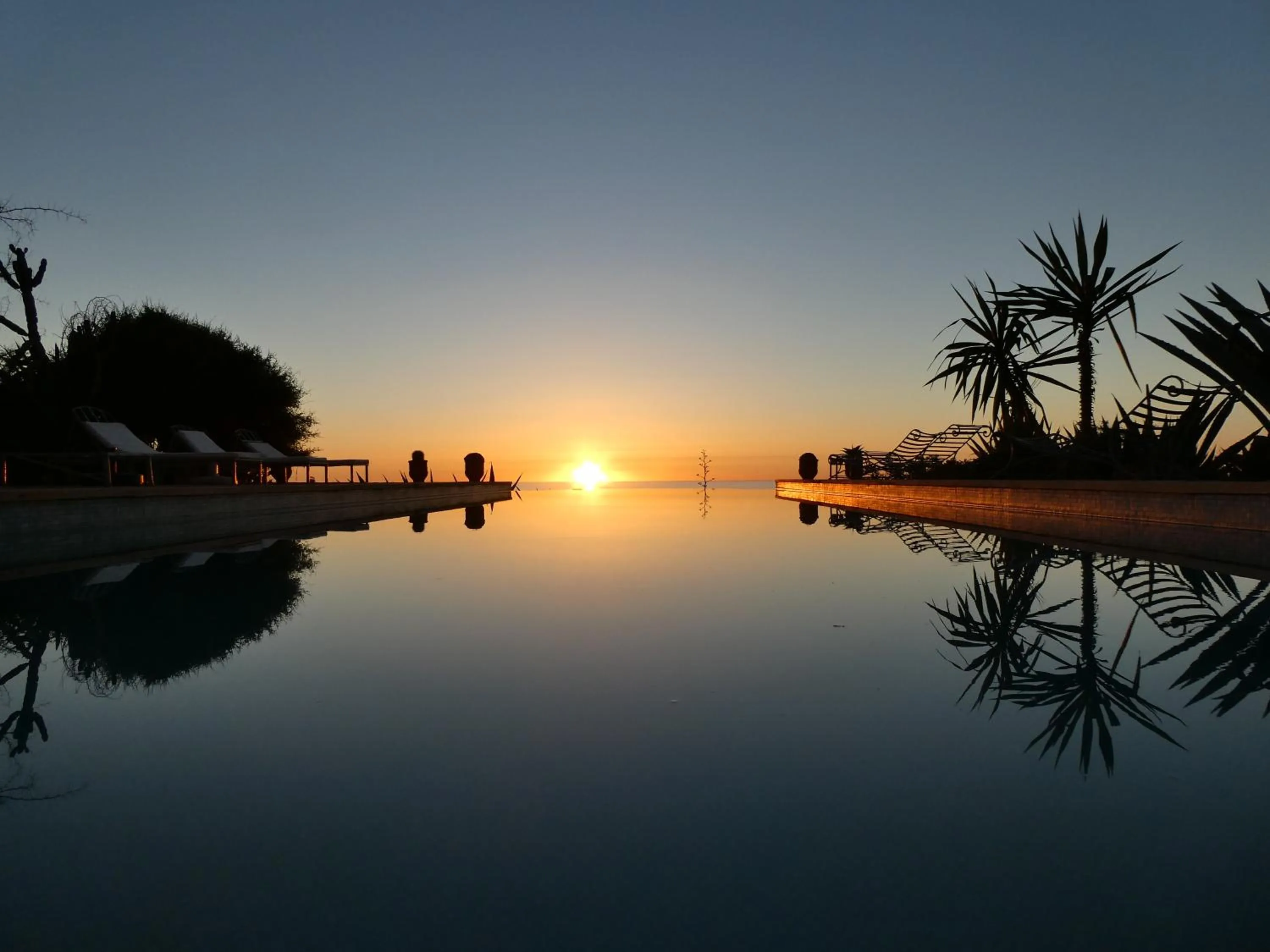 Swimming pool in Kasbah Tabelkoukt