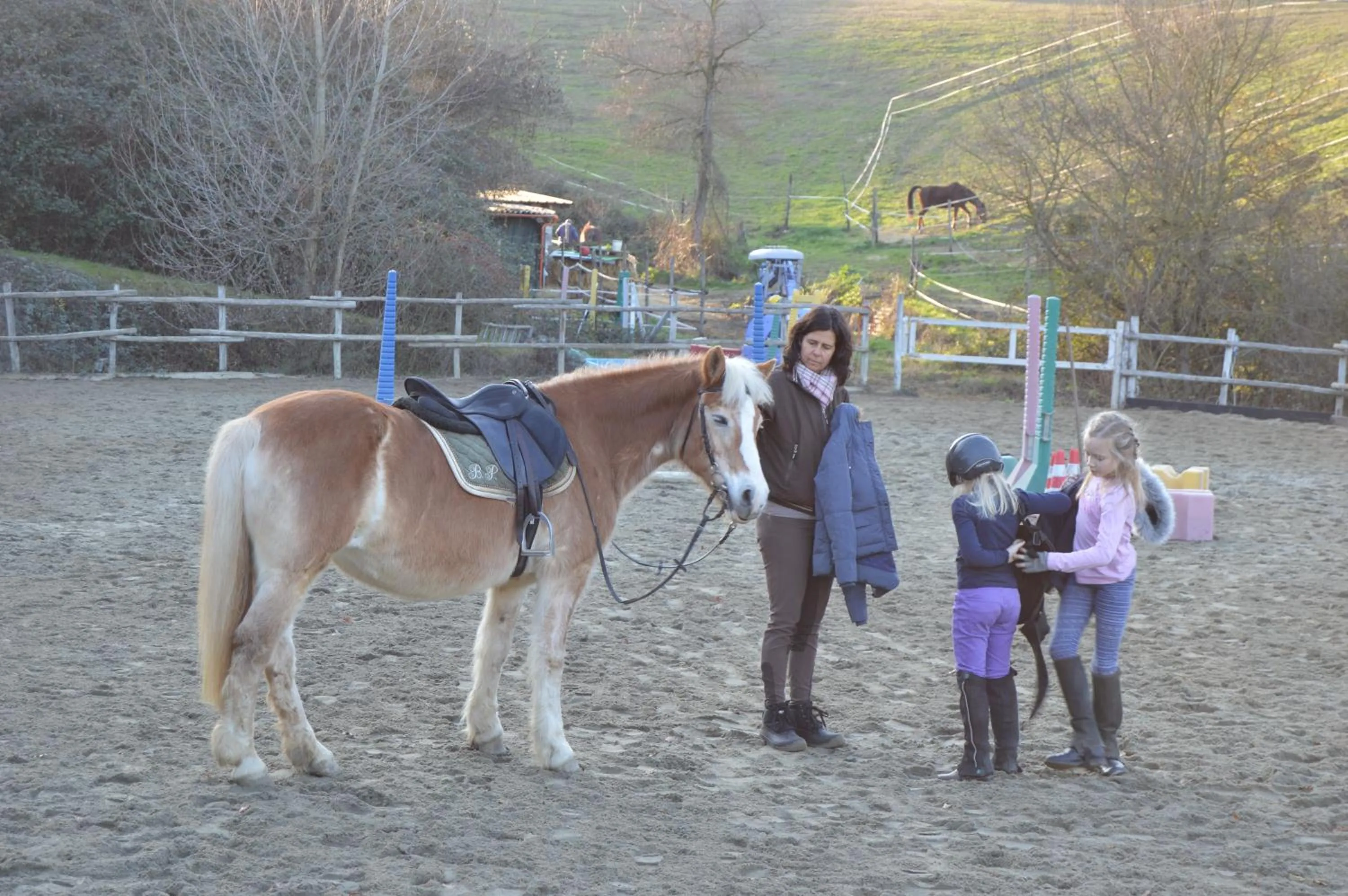 Horse-riding in Podere Dell'Anselmo