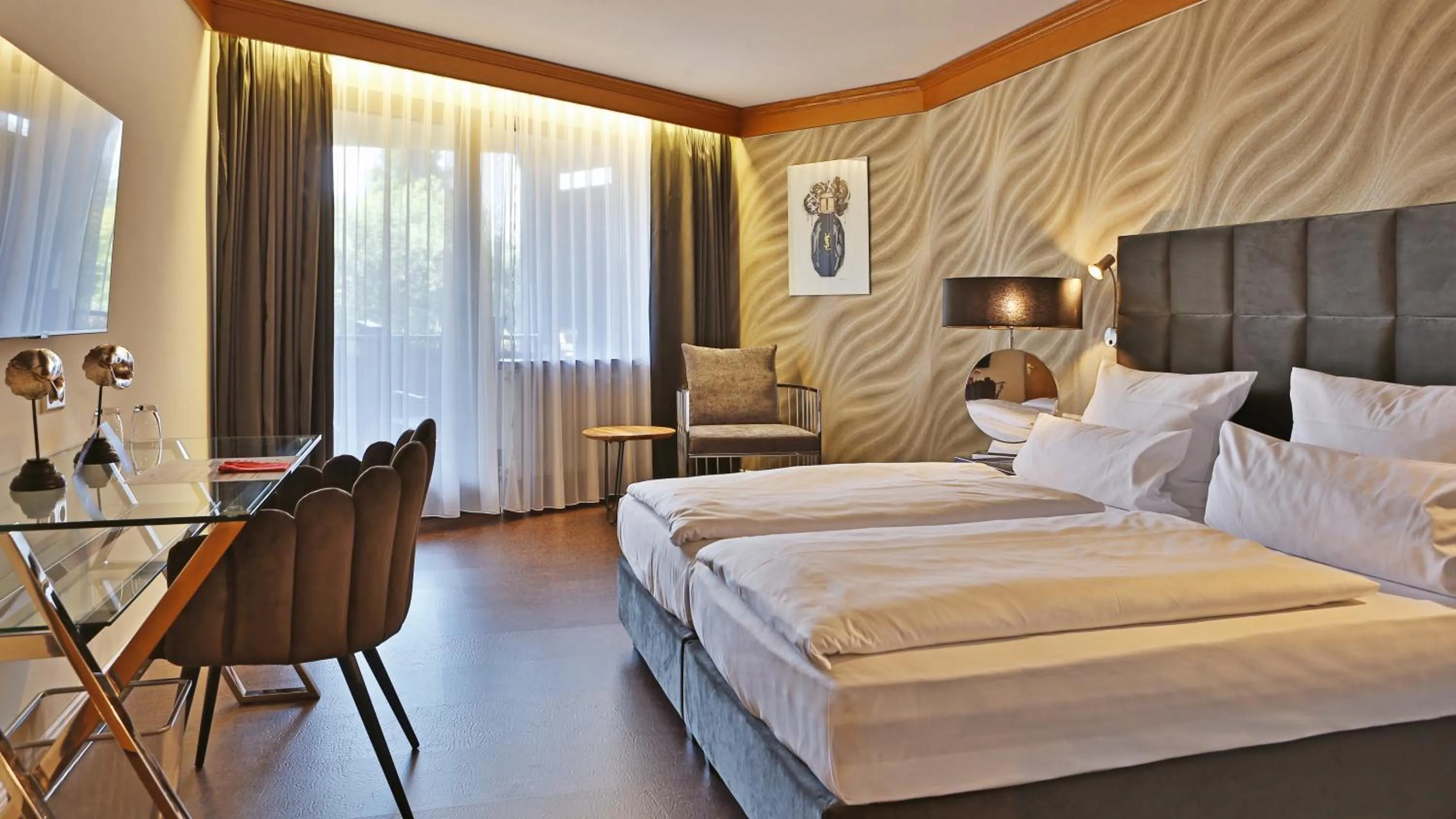 Bed in Waldhotel Luise