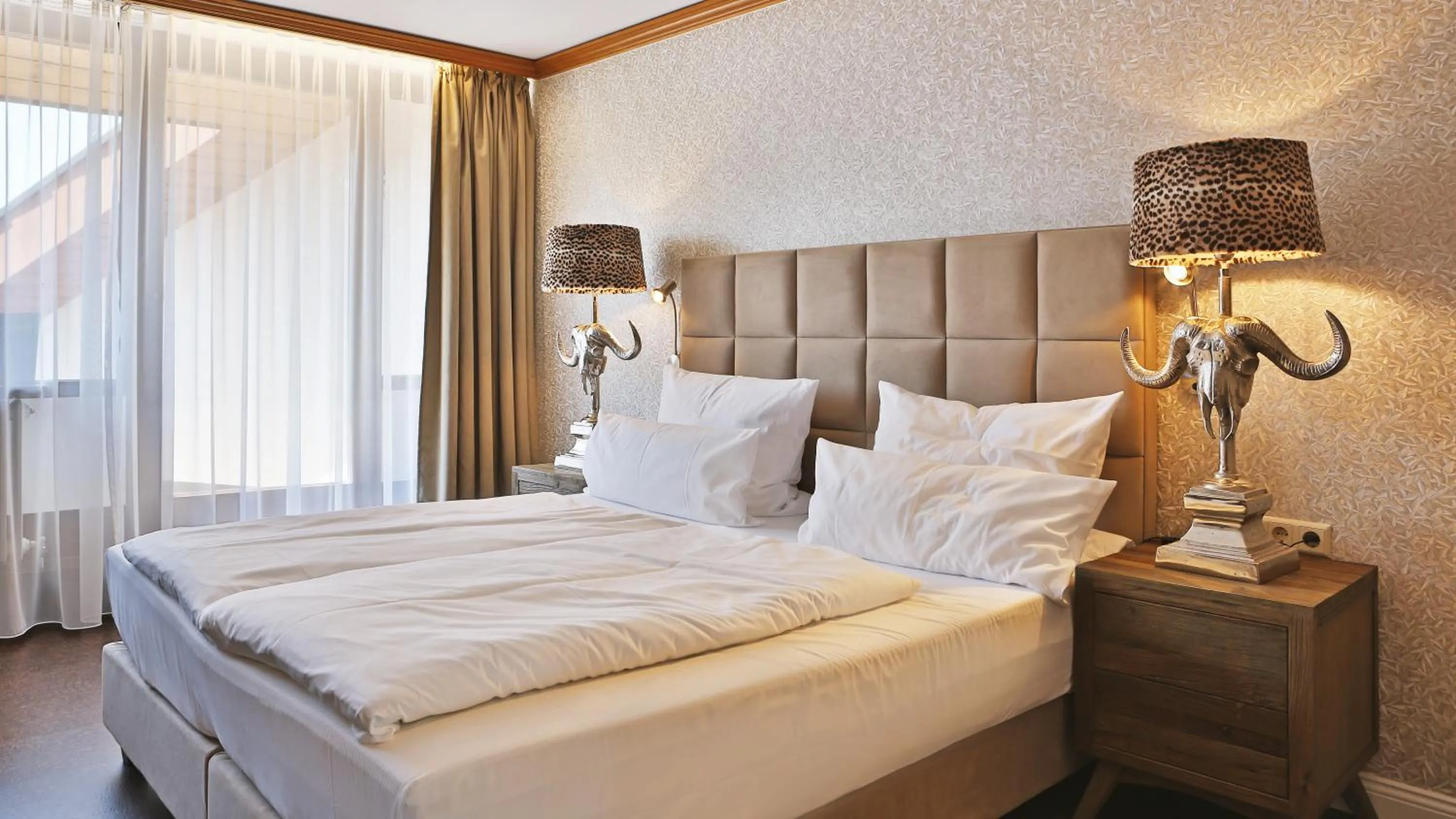 Bed in Waldhotel Luise