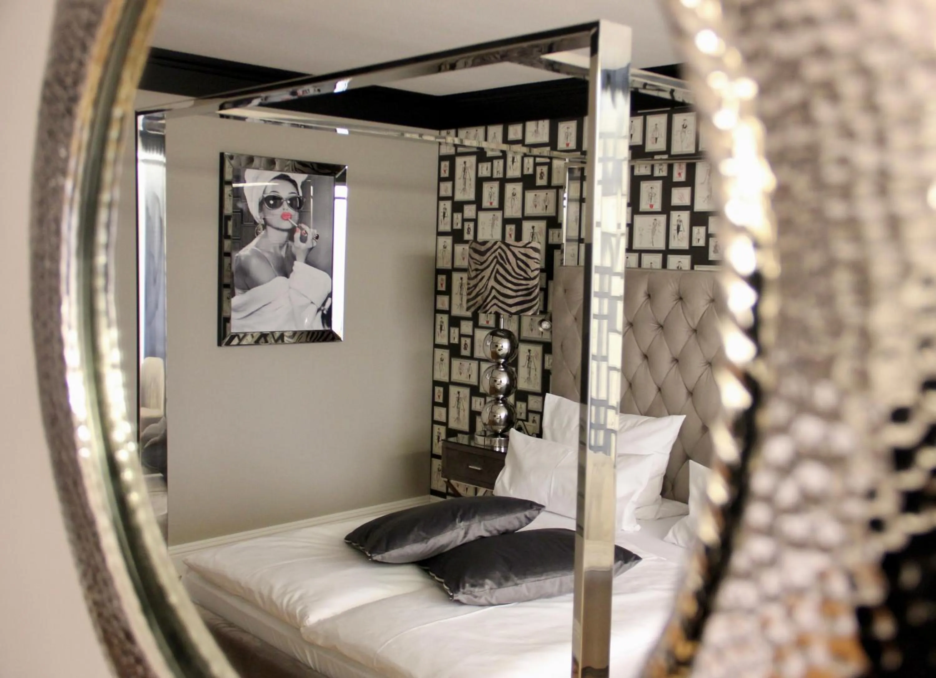 Bed in Waldhotel Luise