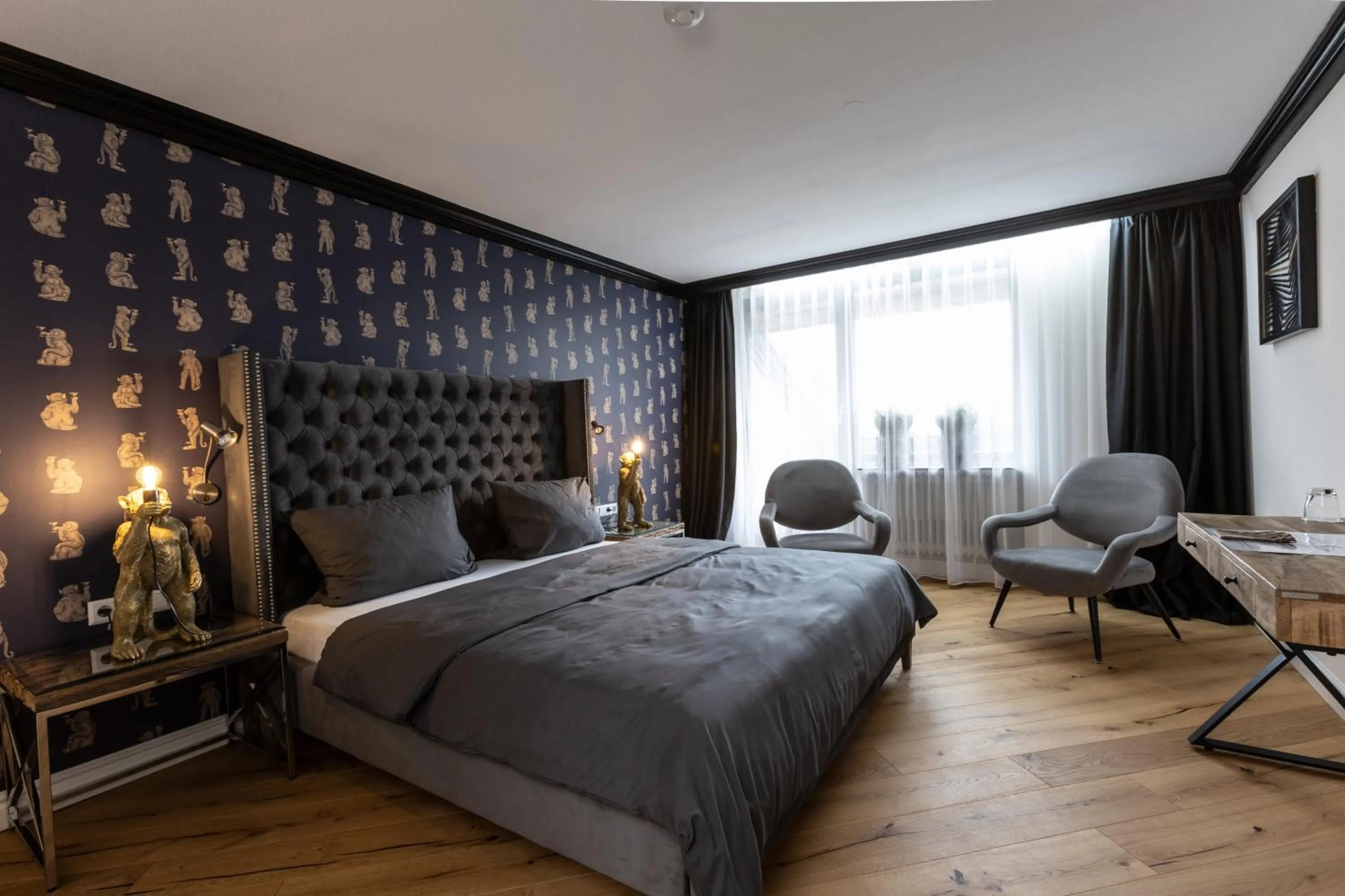 Bed in Waldhotel Luise