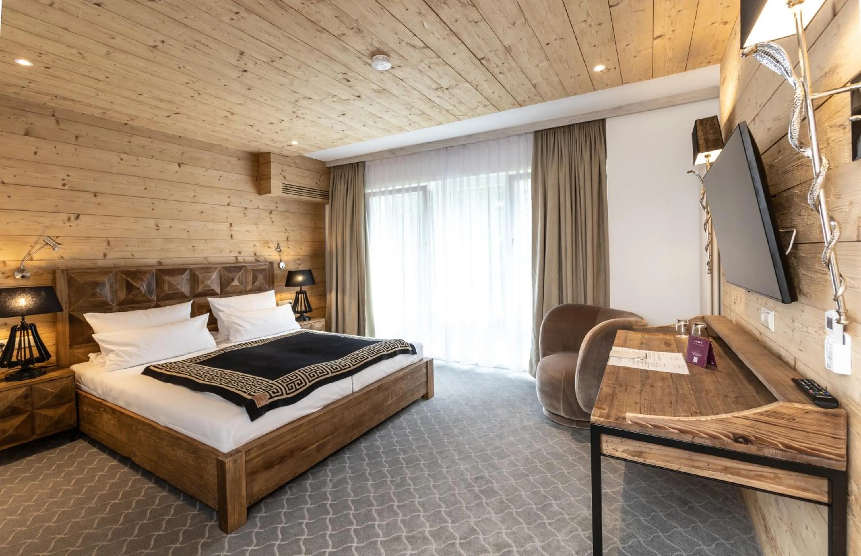 Bed in Waldhotel Luise