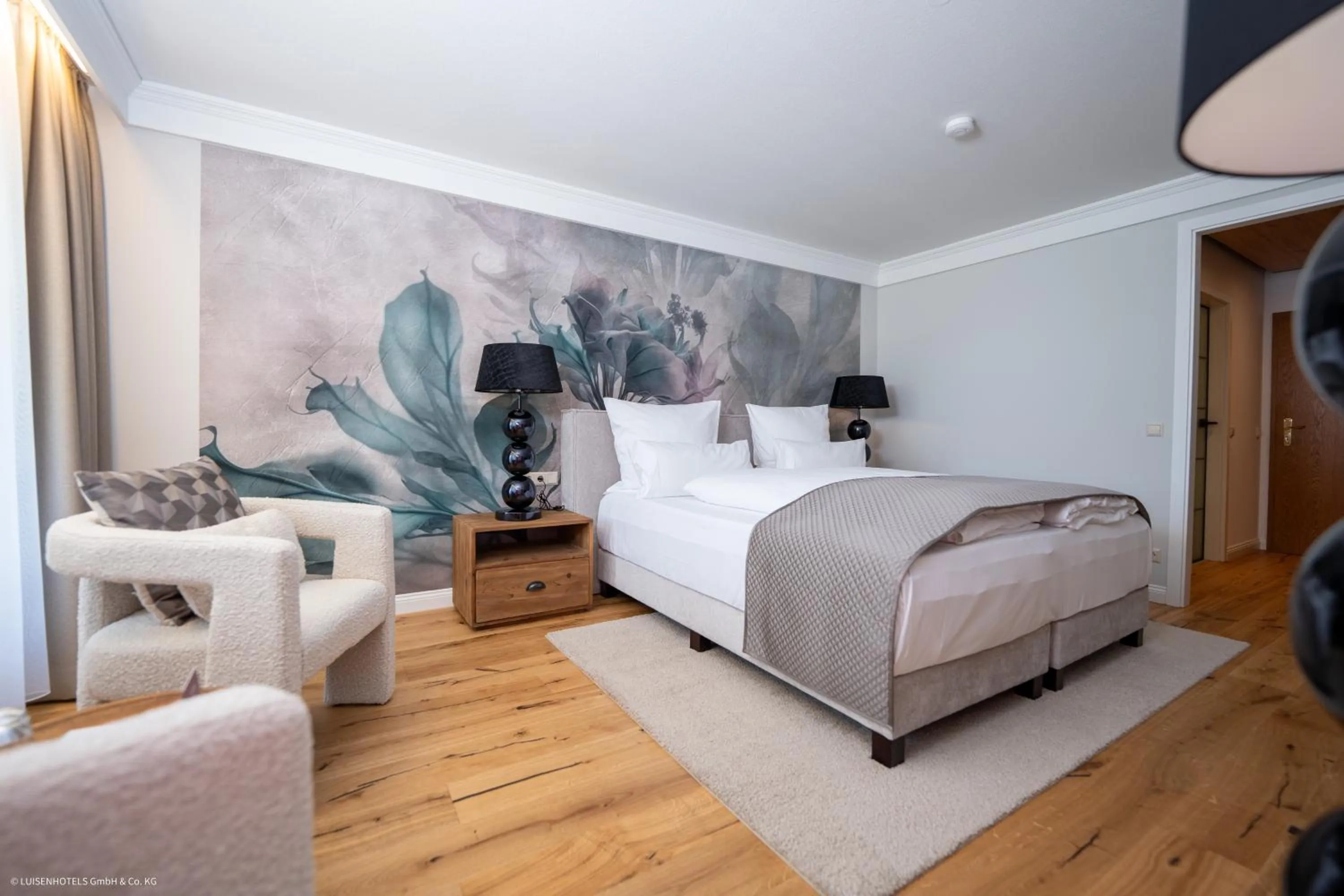 Bed in Waldhotel Luise