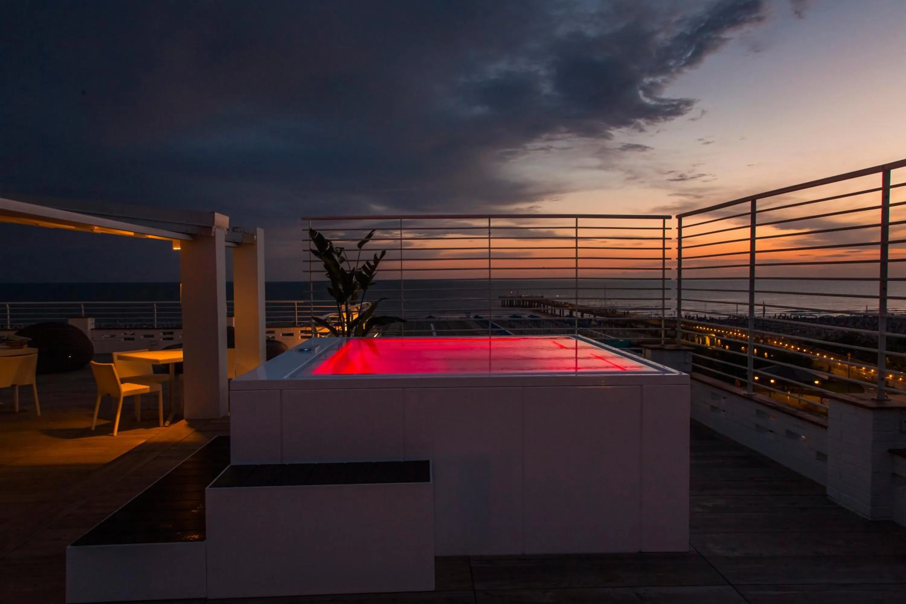 Hot Tub in Hotel Esplanade