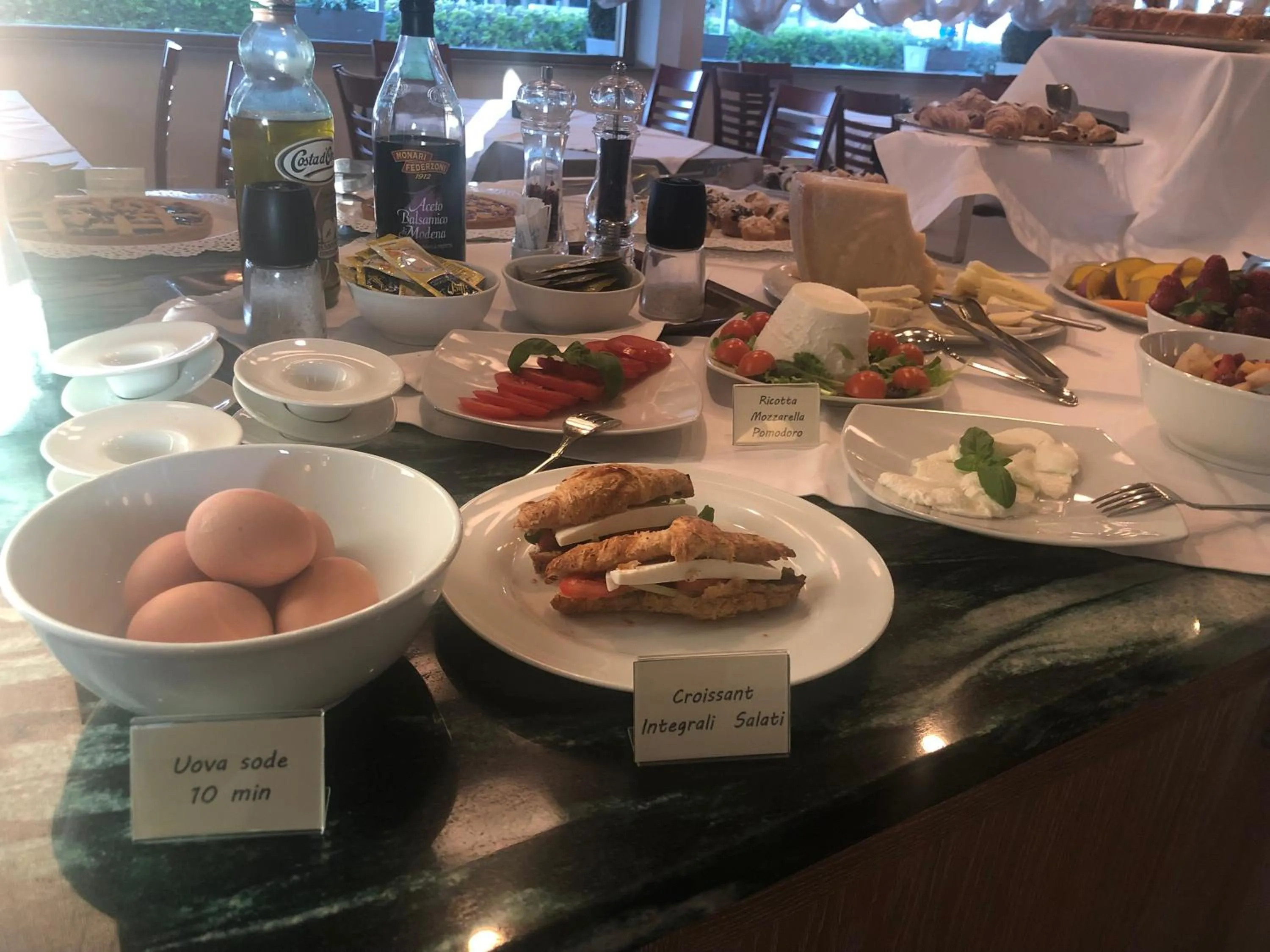 Buffet breakfast in Hotel Esplanade