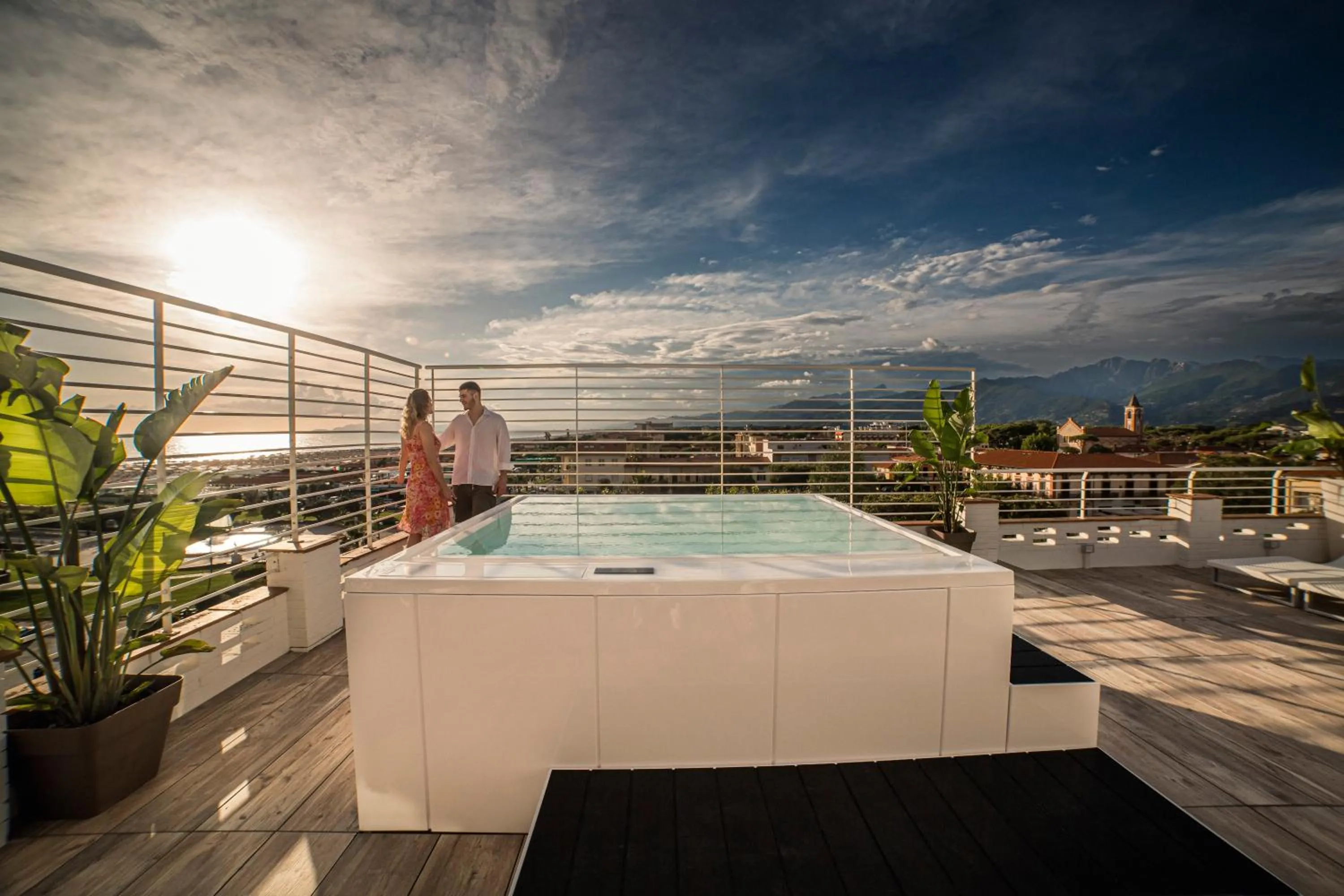 Hot Tub in Hotel Esplanade
