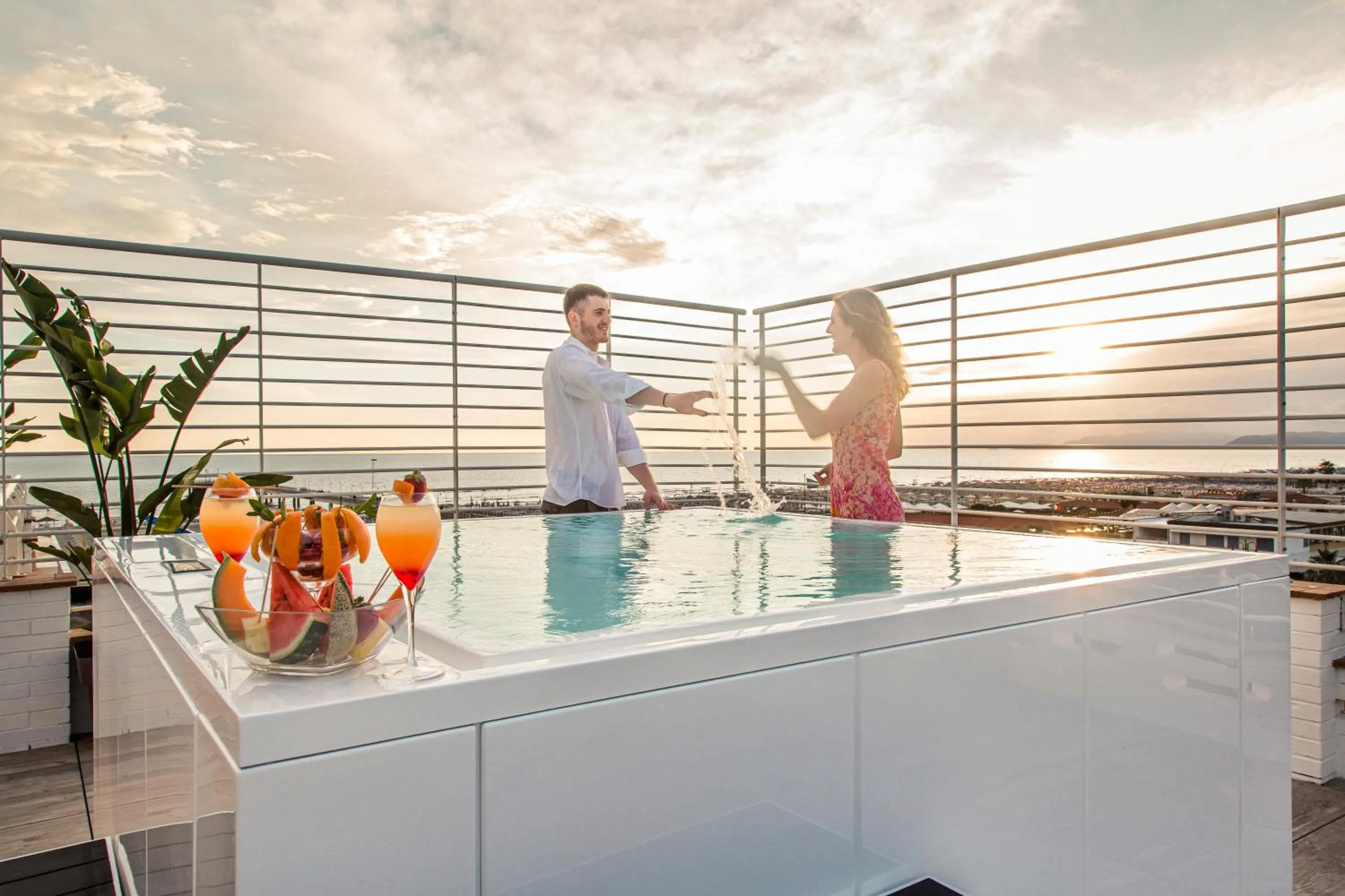 Hot Tub in Hotel Esplanade