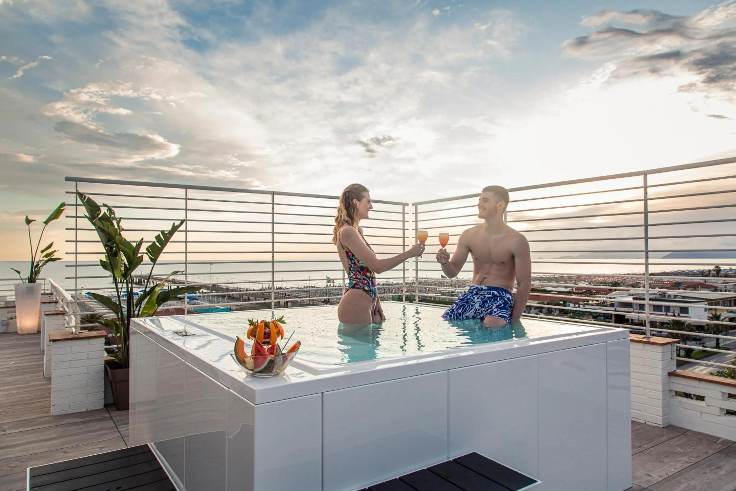 Hot Tub in Hotel Esplanade