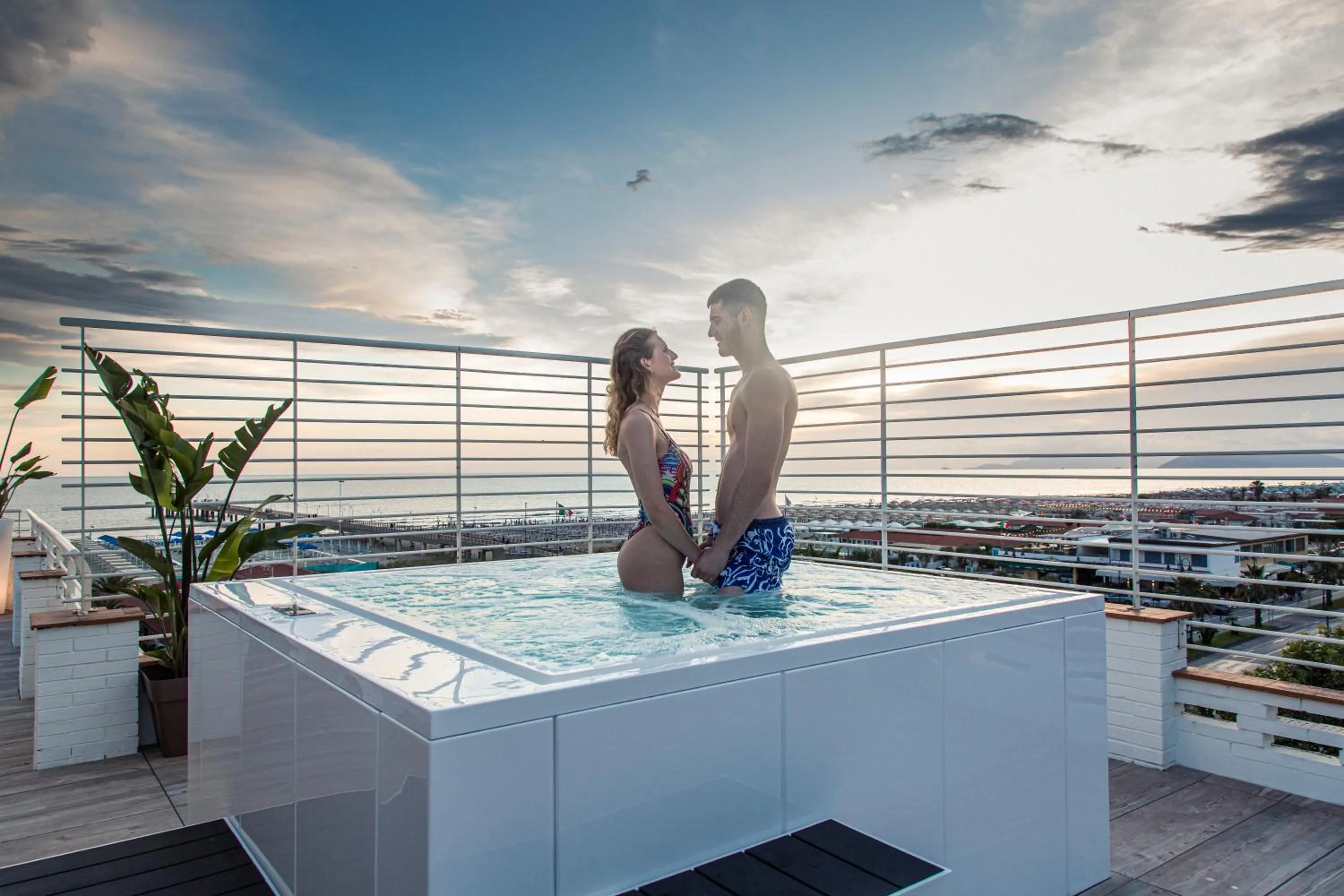 Hot Tub in Hotel Esplanade