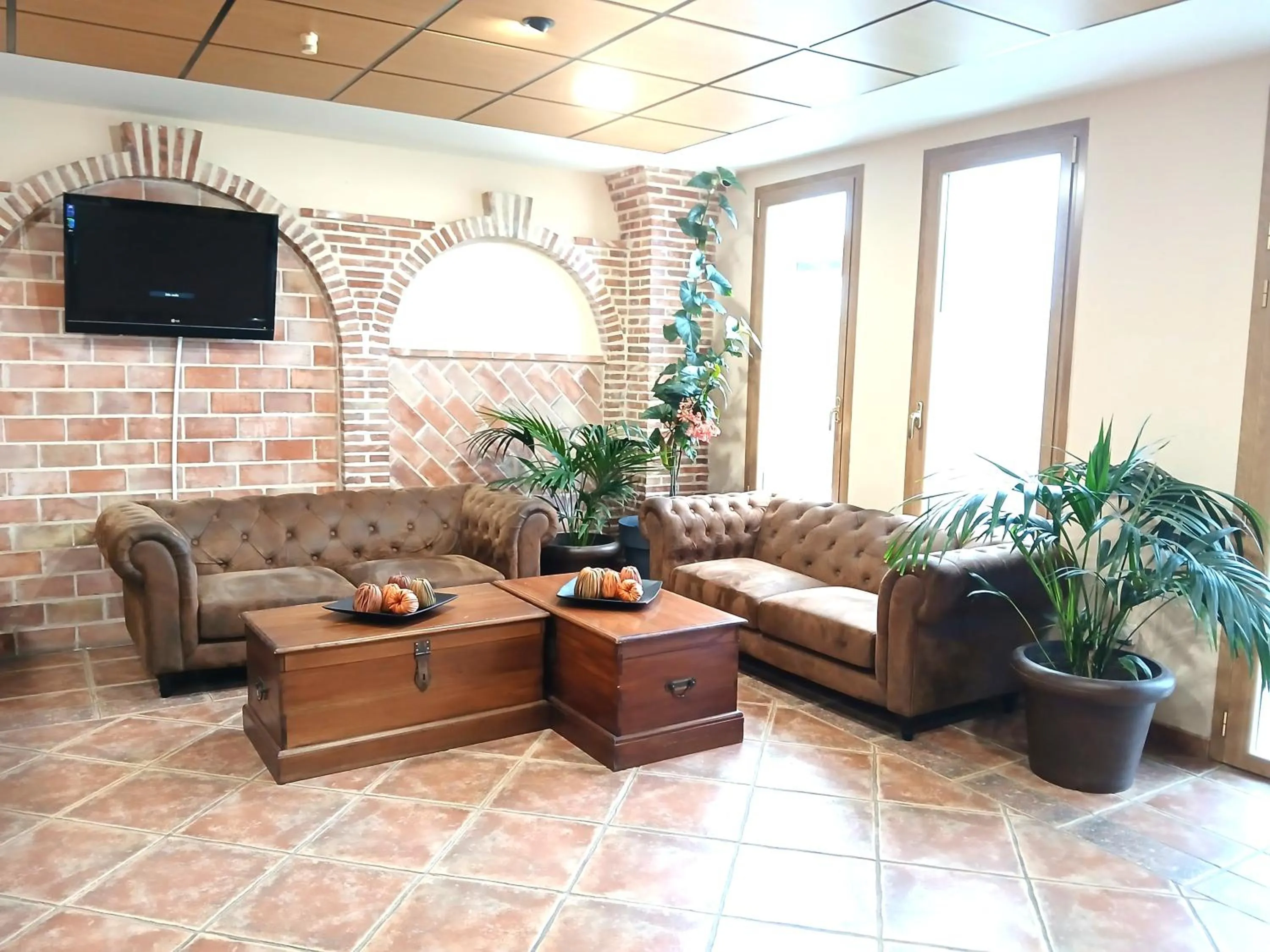 Lobby or reception in Hotel Campos de Castilla