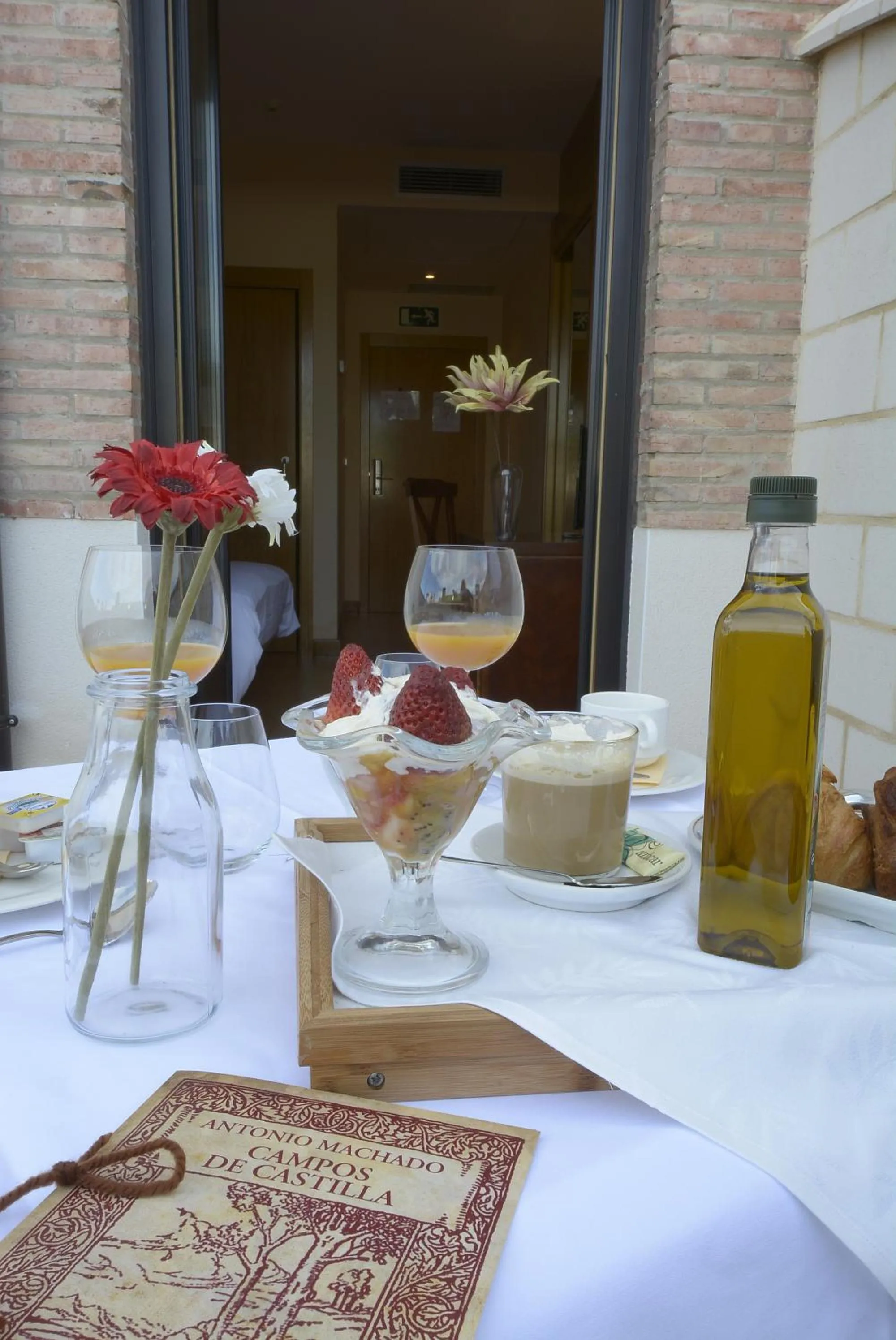 Food close-up in Hotel Campos de Castilla