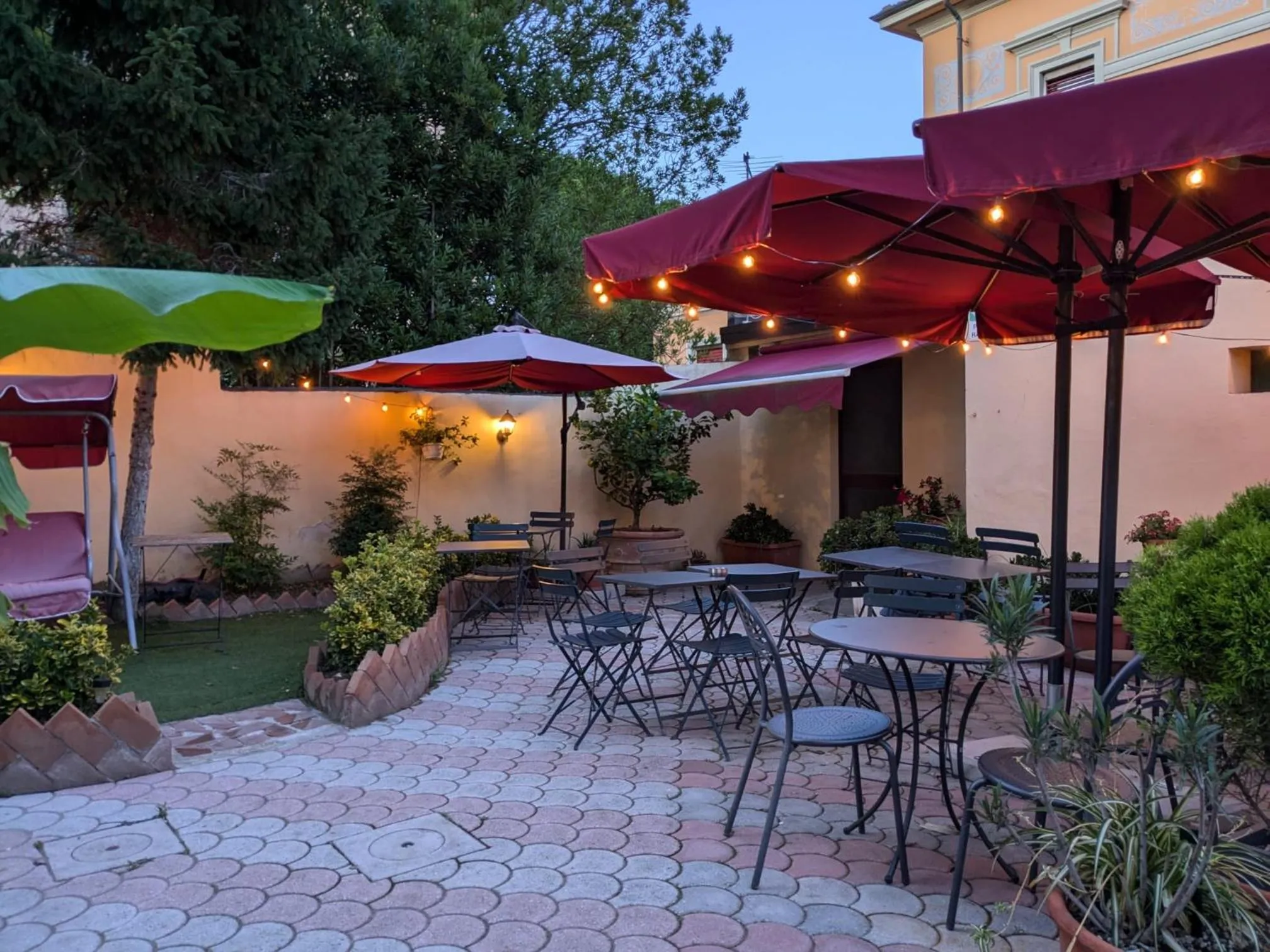 Garden in Hotel Soggiorno Athena