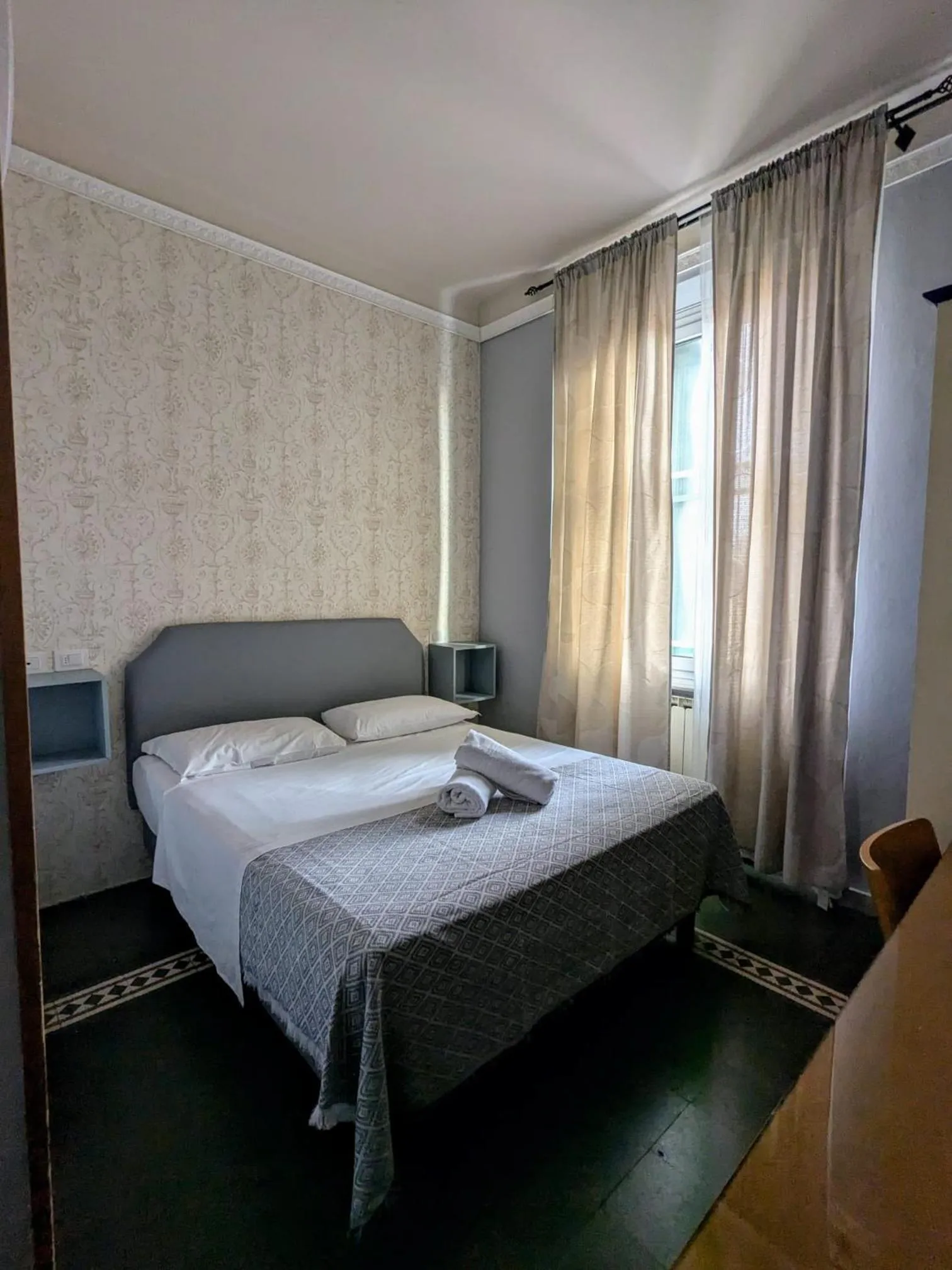 Bed in Hotel Soggiorno Athena