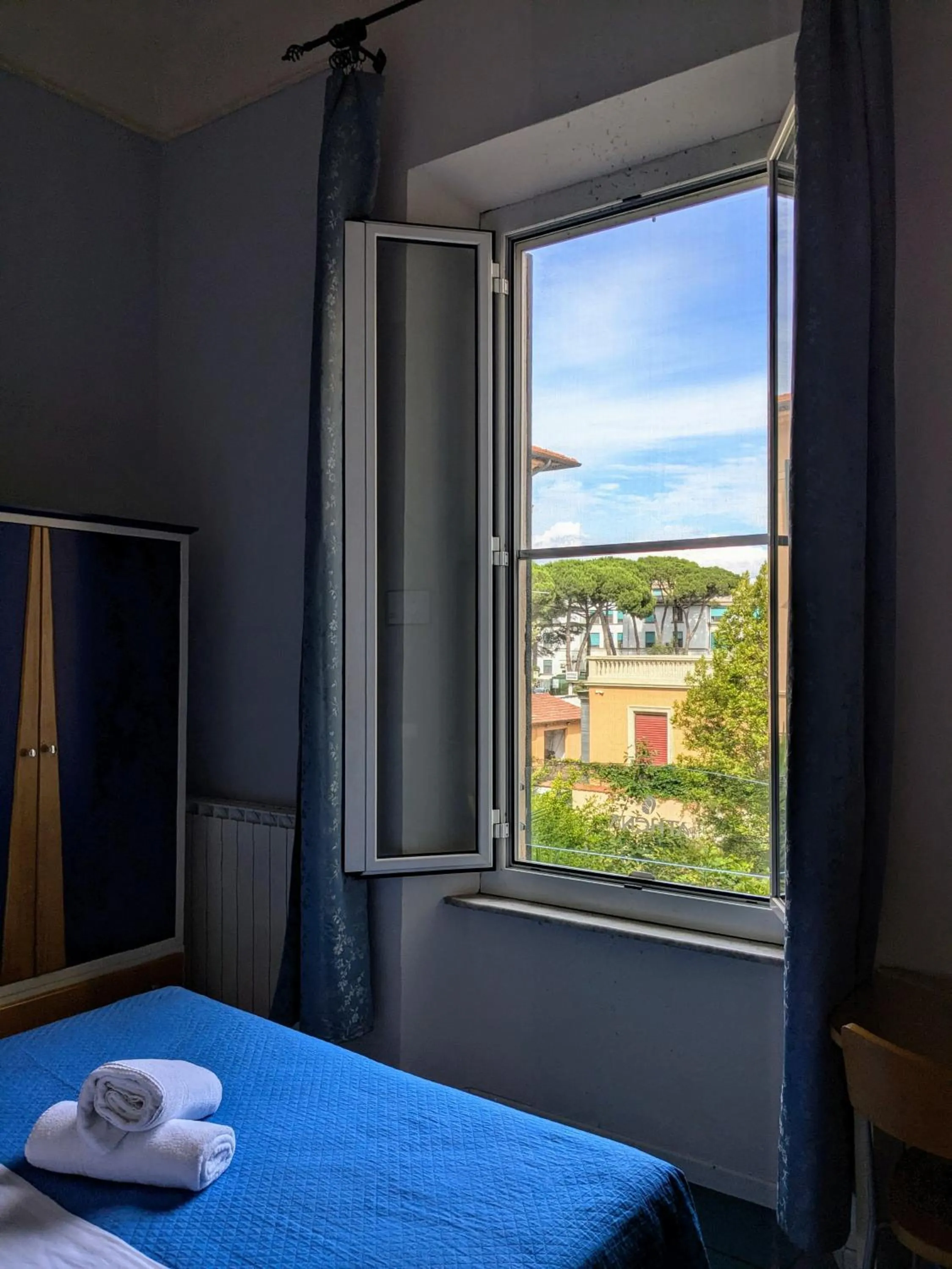 Bed in Hotel Soggiorno Athena