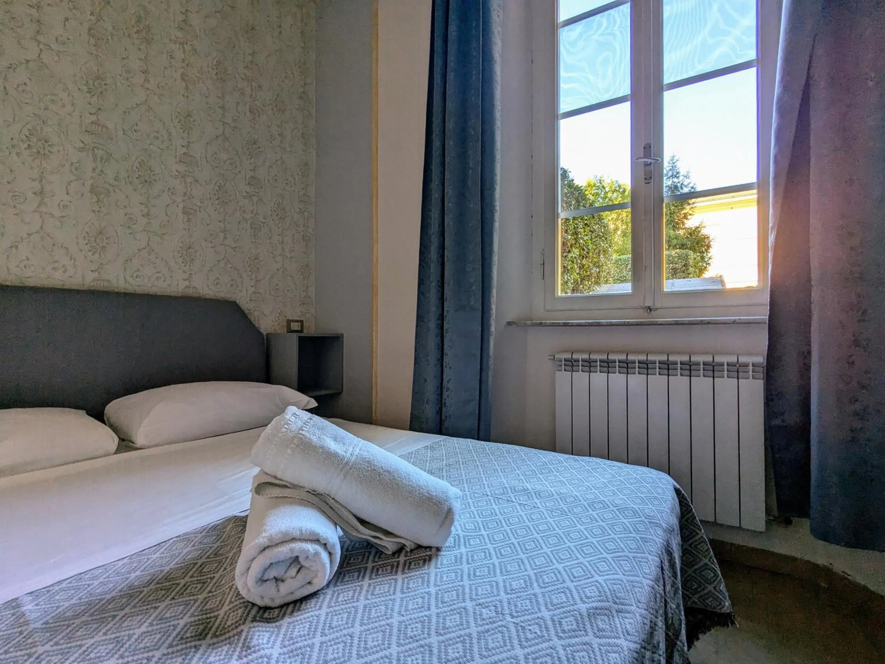 Bed in Hotel Soggiorno Athena