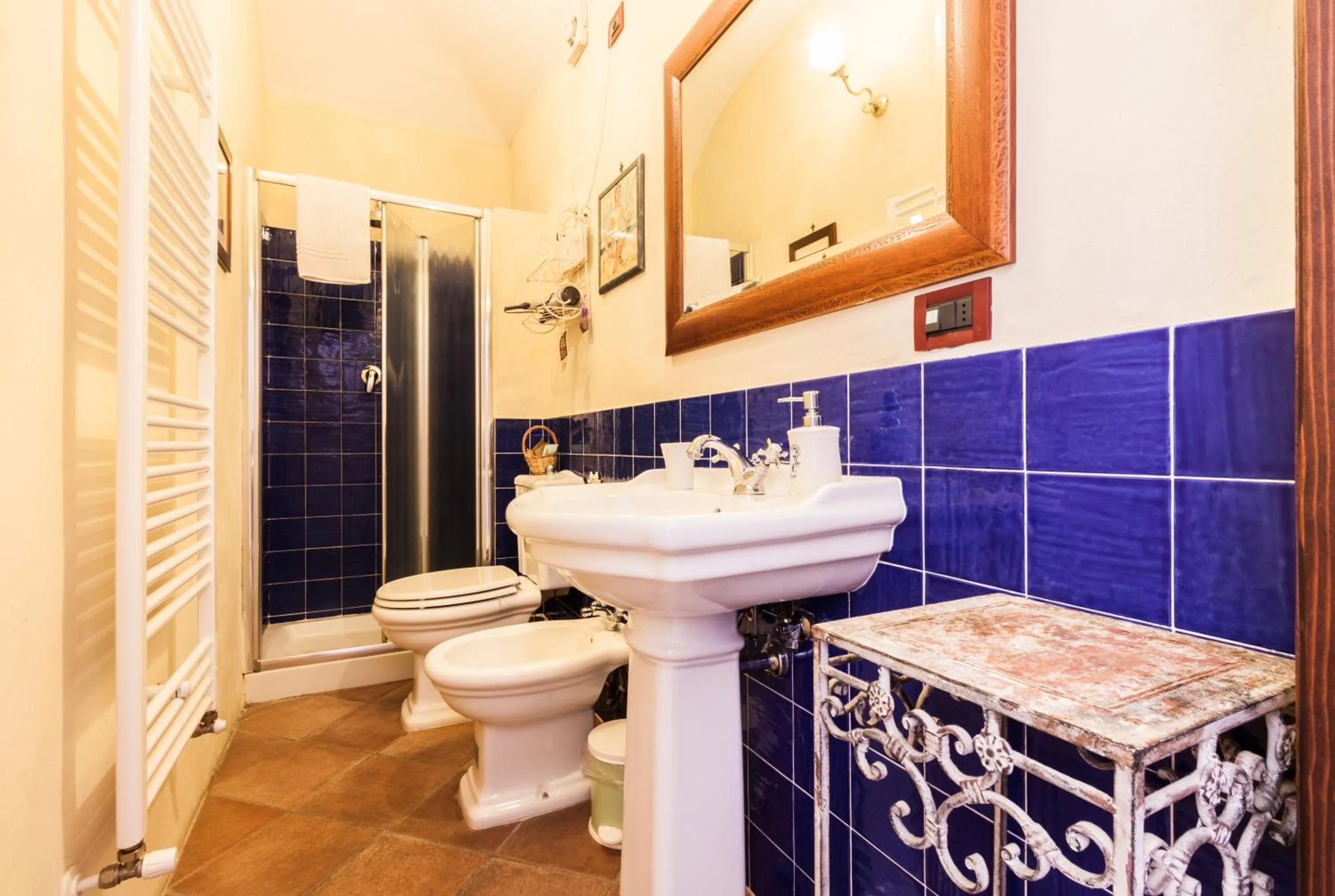 Bathroom in Borgo Tepolini Country House