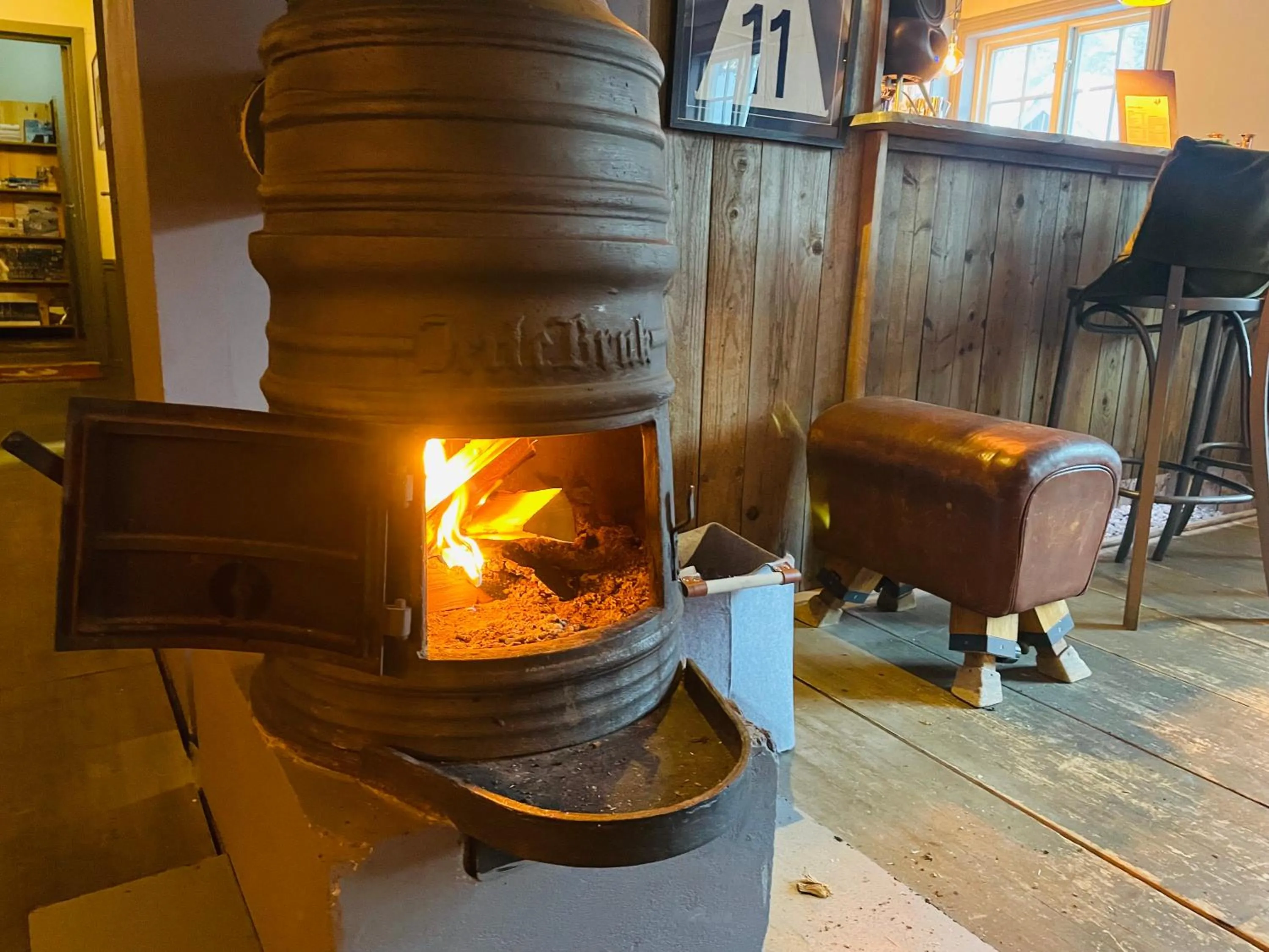 Seating area in Herangtunet Mountain Lodge