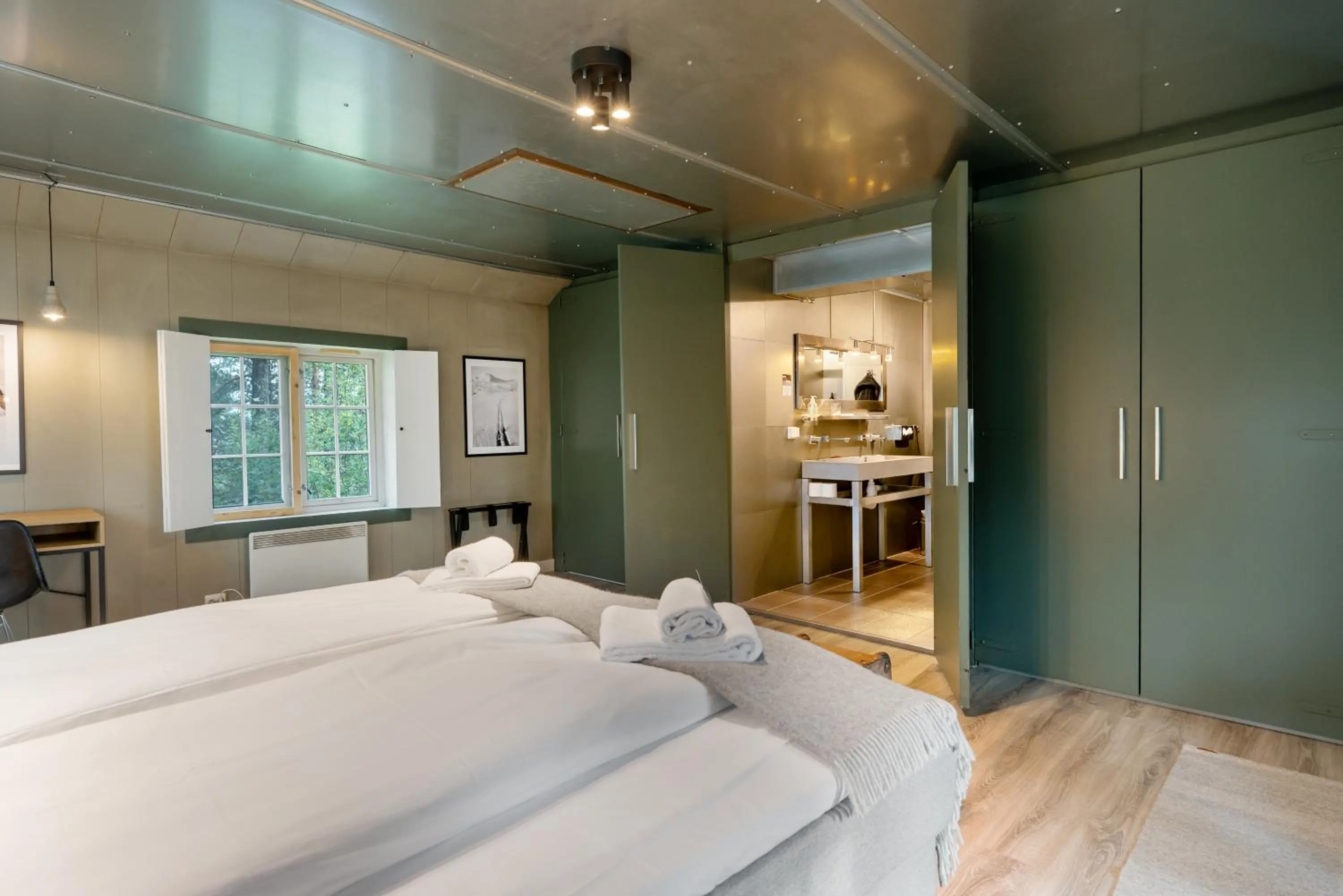 Bed in Herangtunet Mountain Lodge