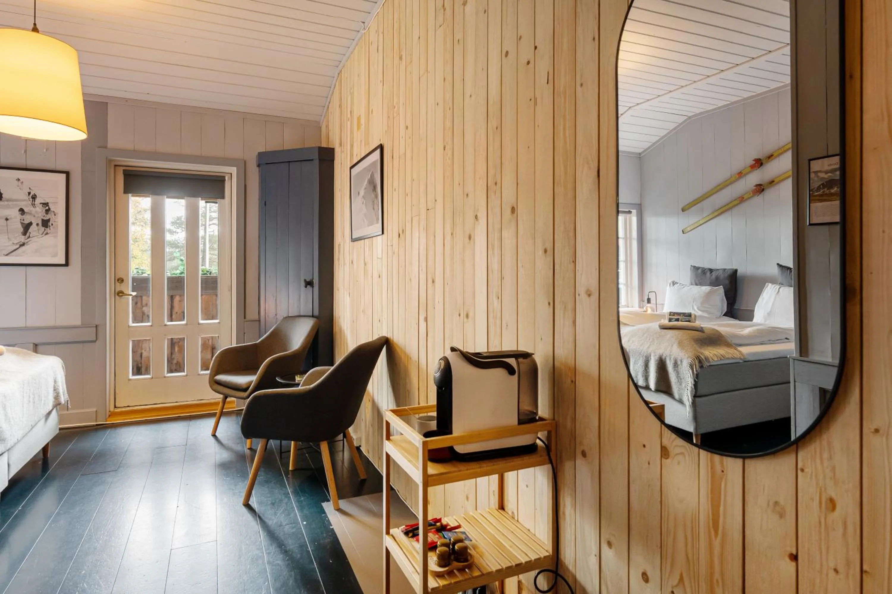 Bed in Herangtunet Mountain Lodge